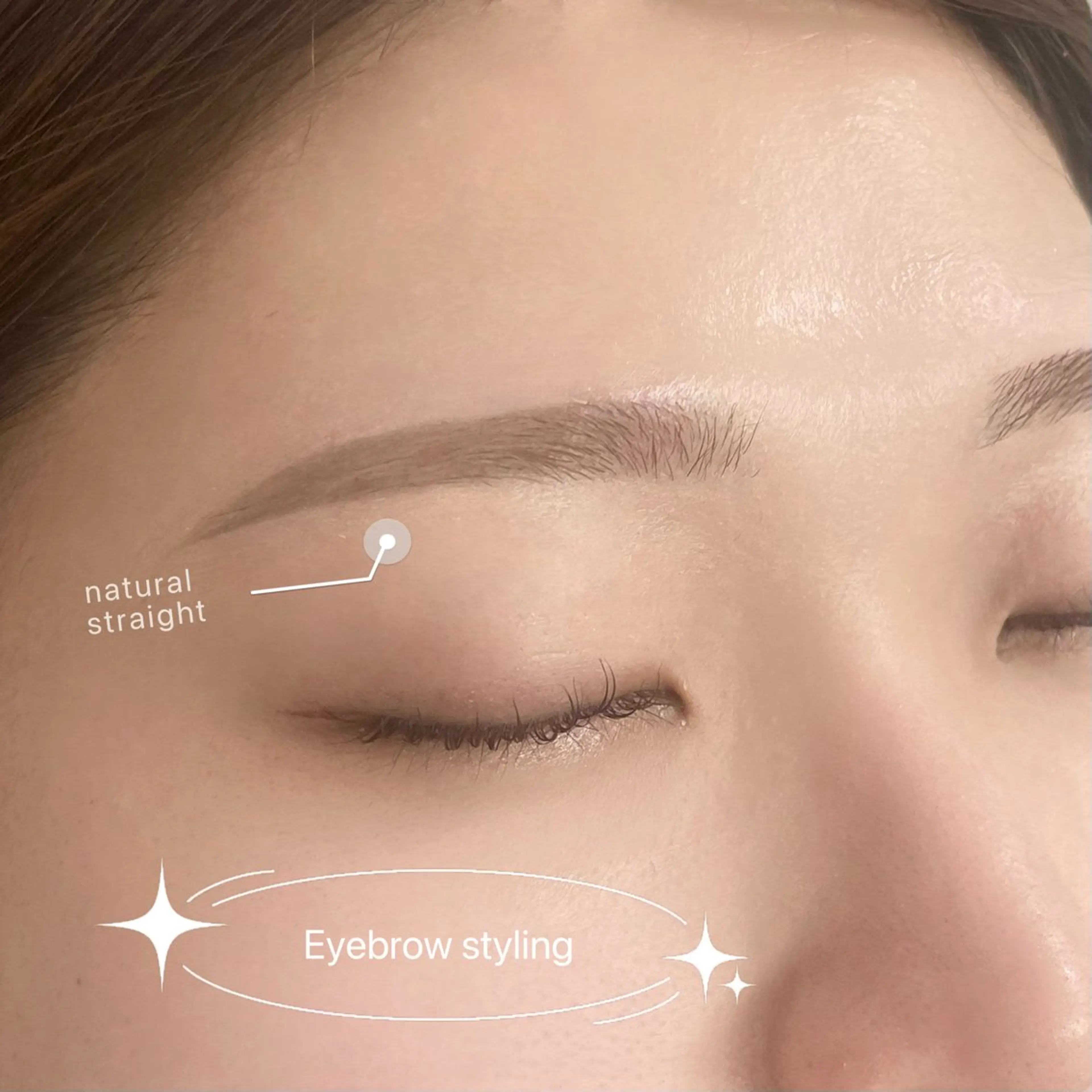 アイブロウ 中尾 七海のマツエク・マツパデザイン