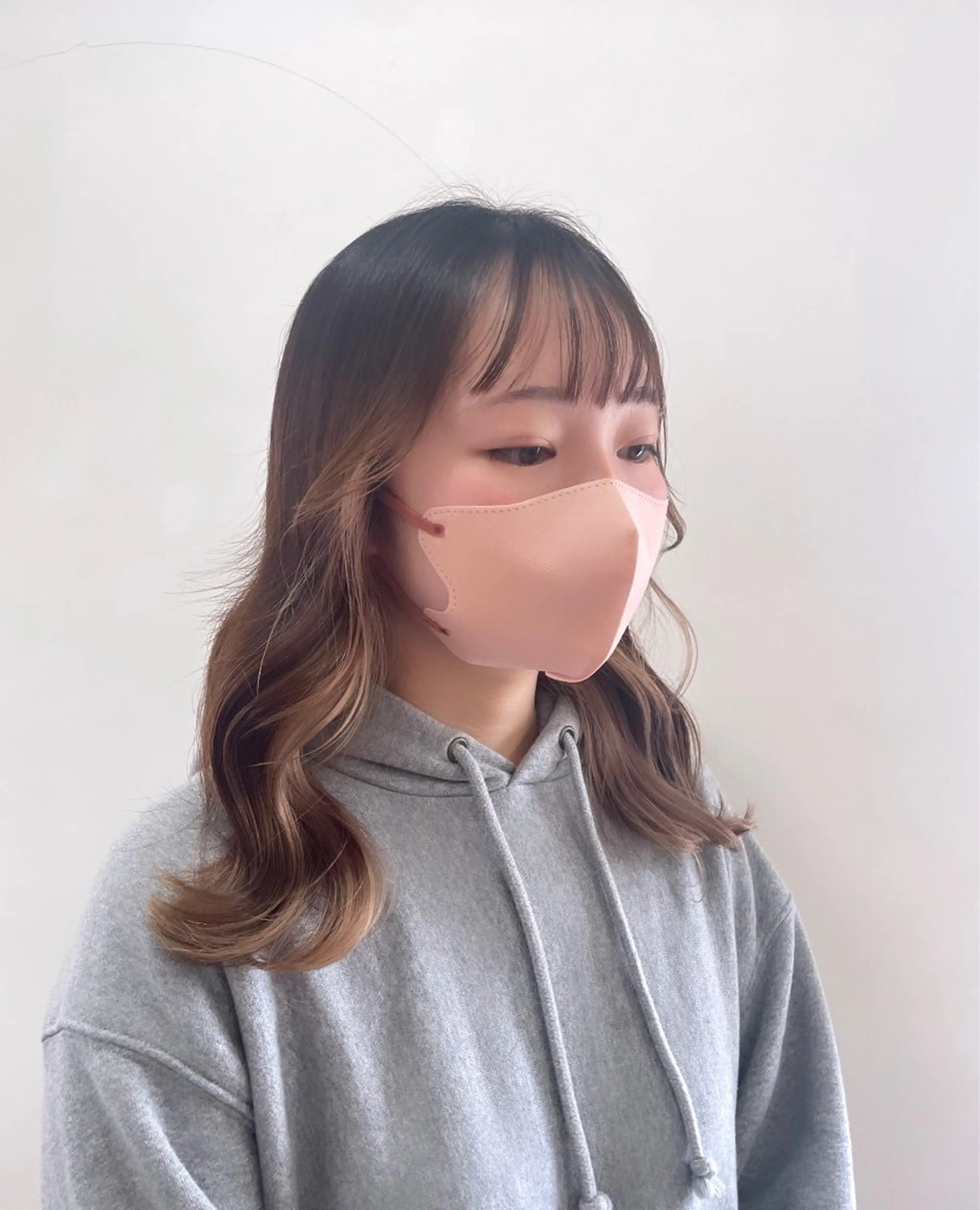 ミディアム トリートメント mopa所属・mopa_kaede 暖色カラー/ロングのヘアスタイル