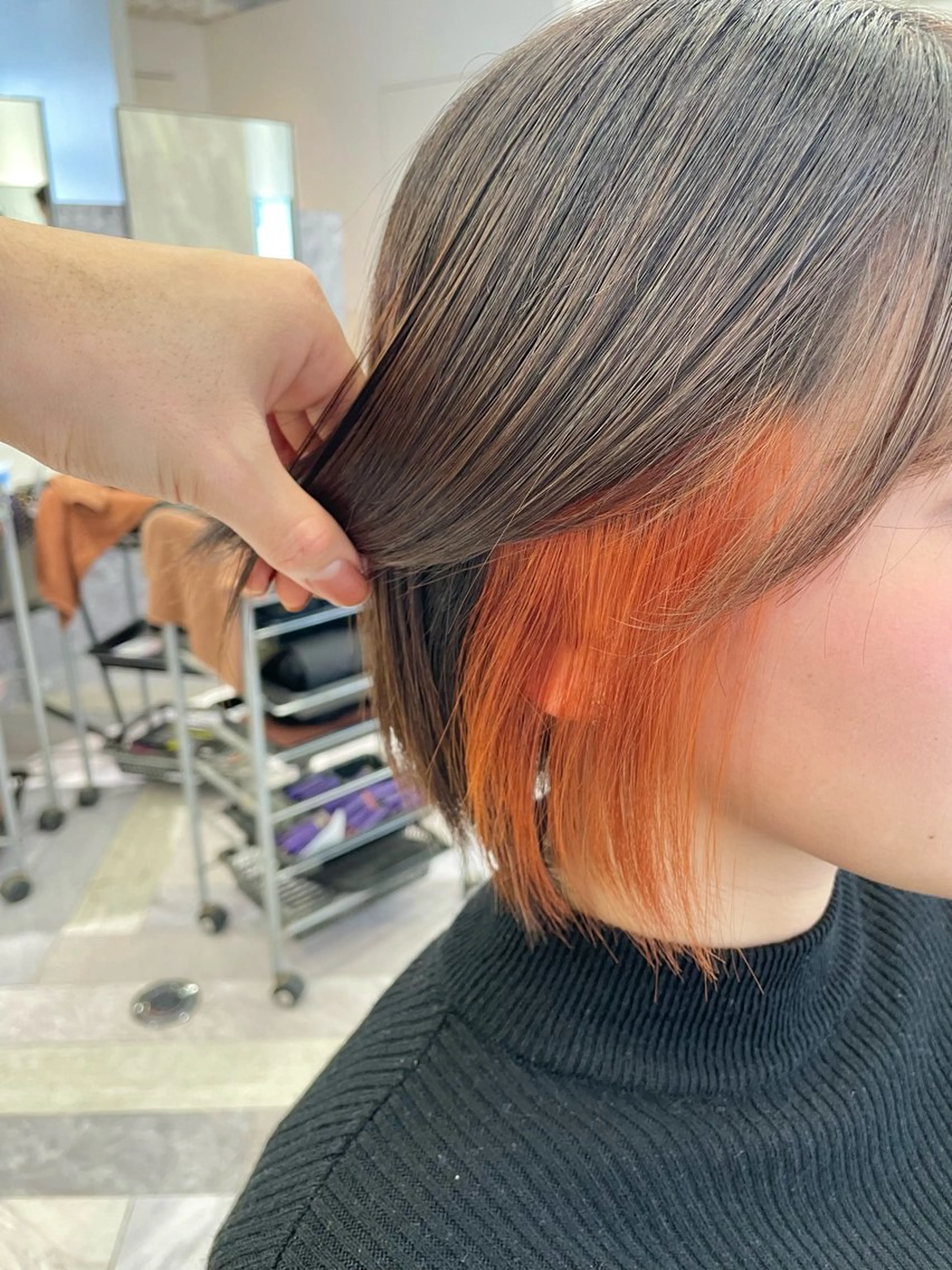 ショート 🎗副店長/井上 竜 ブリーチ指名No.1のヘアスタイル