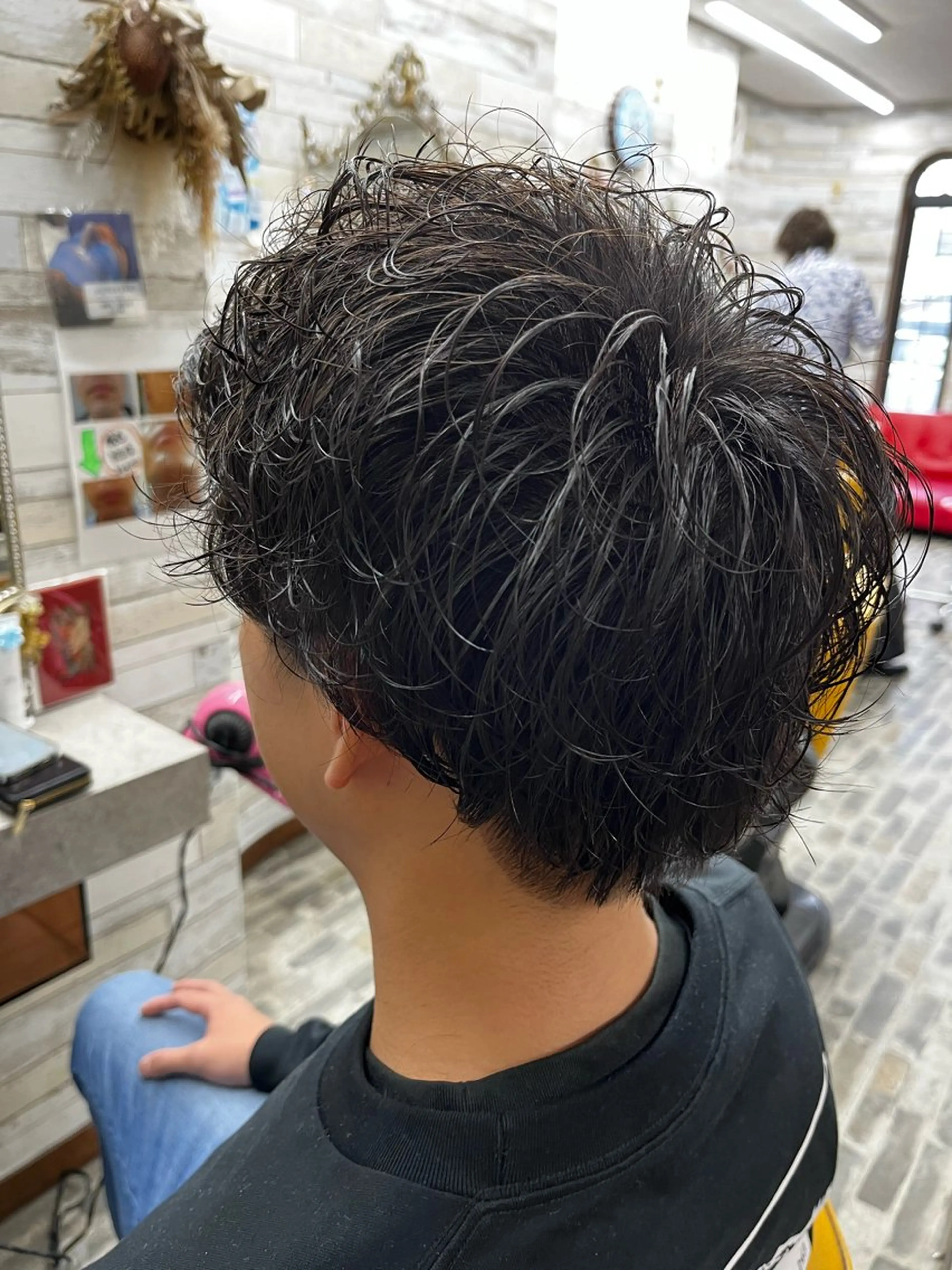 パーマ メンズ メンズパーマ カット パーマ 大坪 拓斗のヘアスタイル
