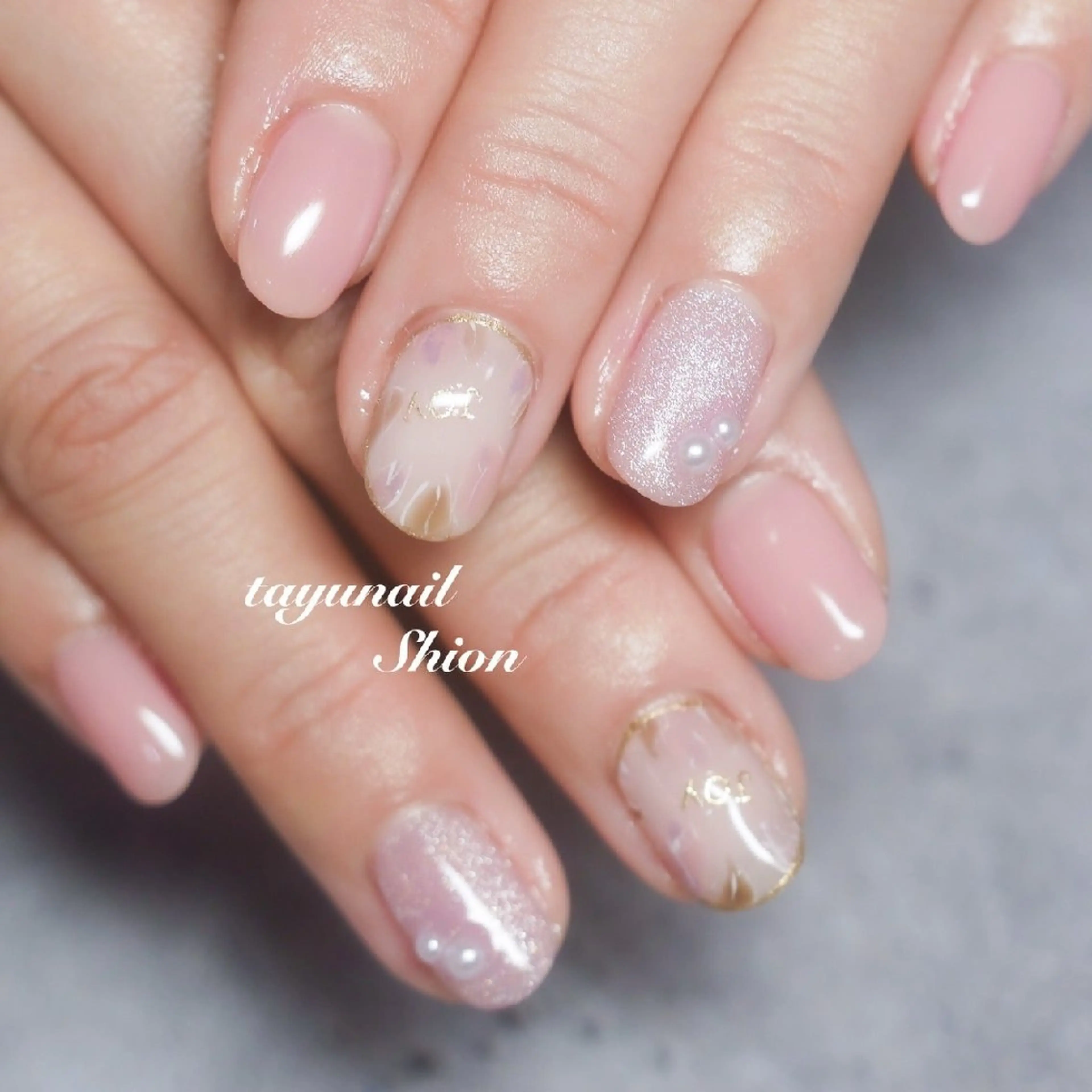 ネイル フラワーネイル ジェルネイル パラジェル 春ネイル ネイルサロン 【たゆnail】のネイルデザイン