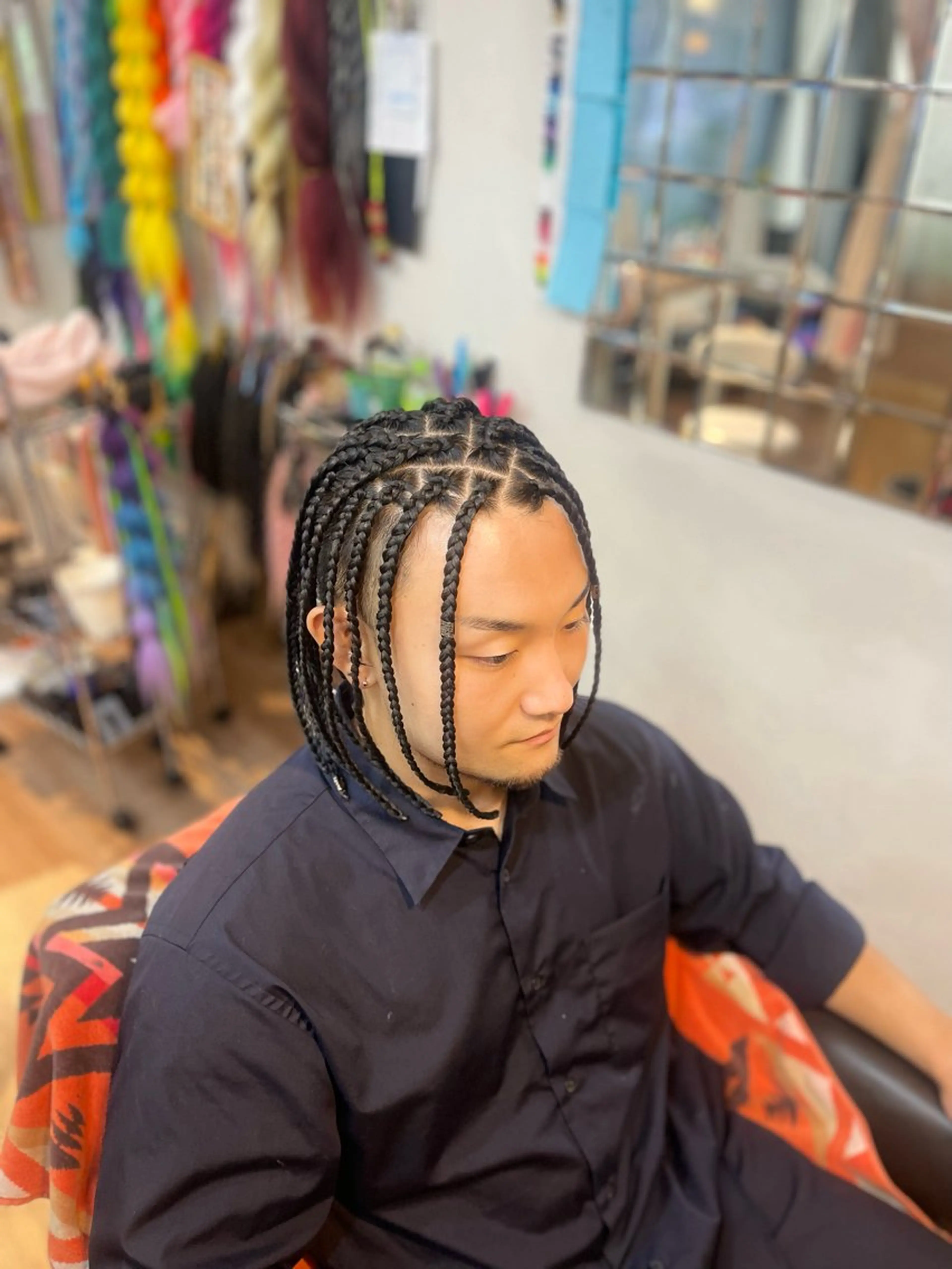 ショート ヘアアレンジ メンズ scamp⭐️ さくらのヘアスタイル