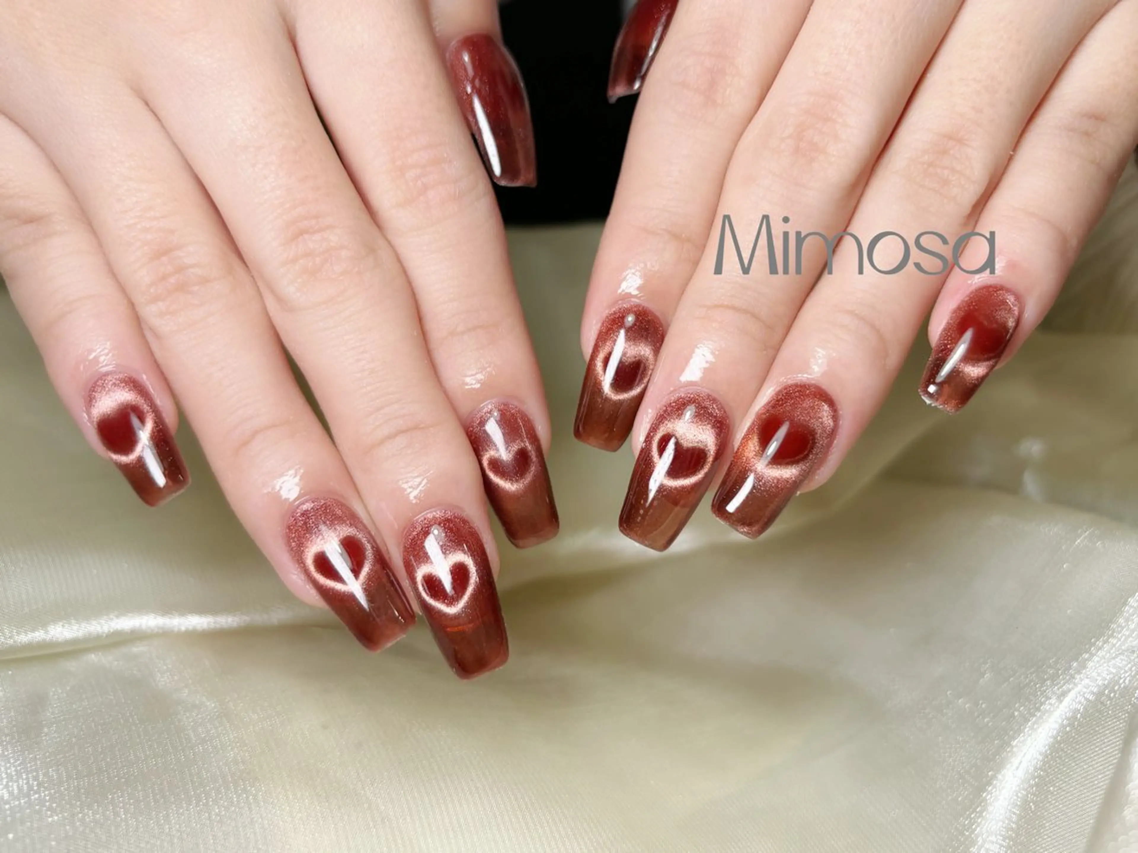 【HAND】チップ長さだしマグネット💗2色までお選びいただけます✨の写真