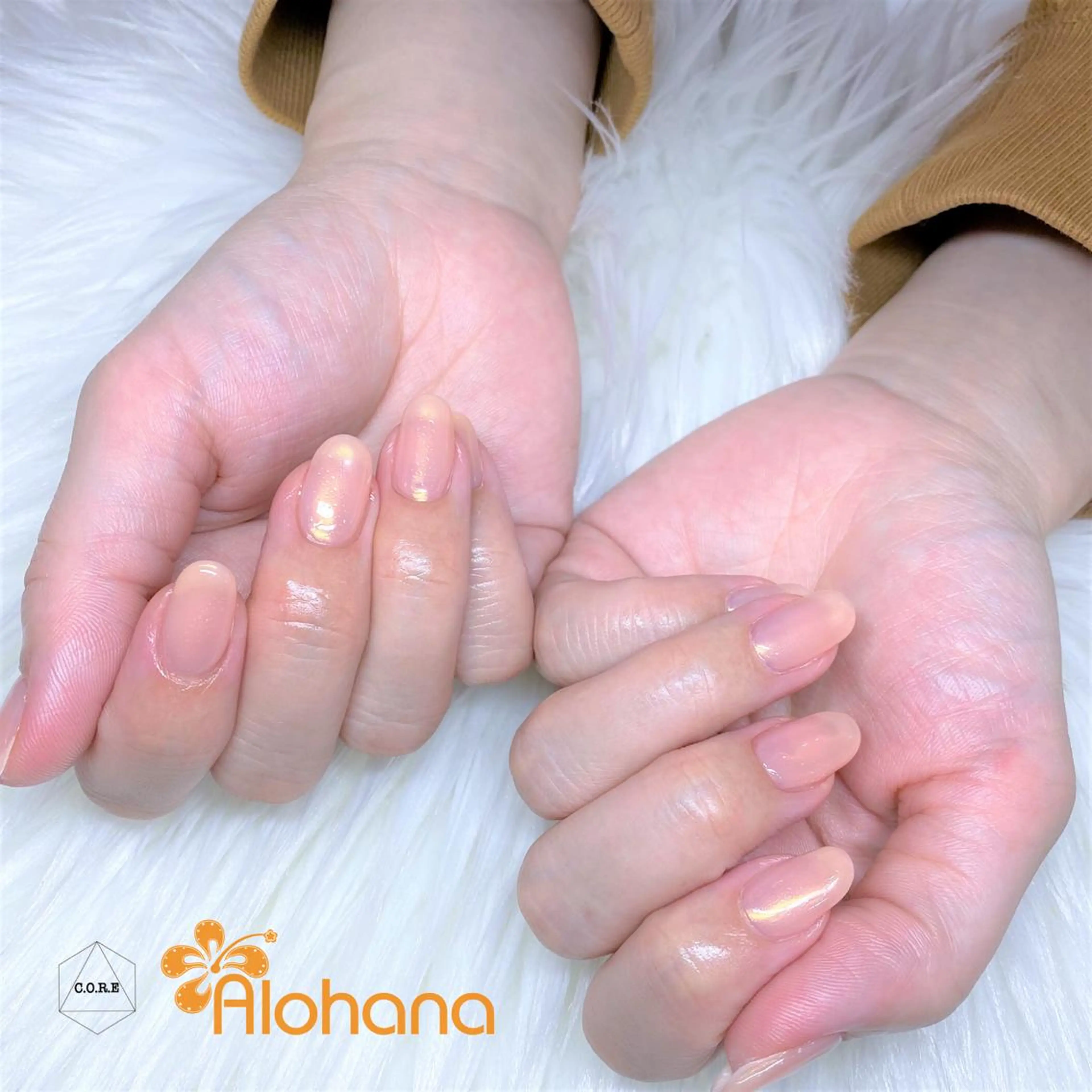 ネイル オーロラネイル Alohana所属・Alohana Minaのネイルデザイン