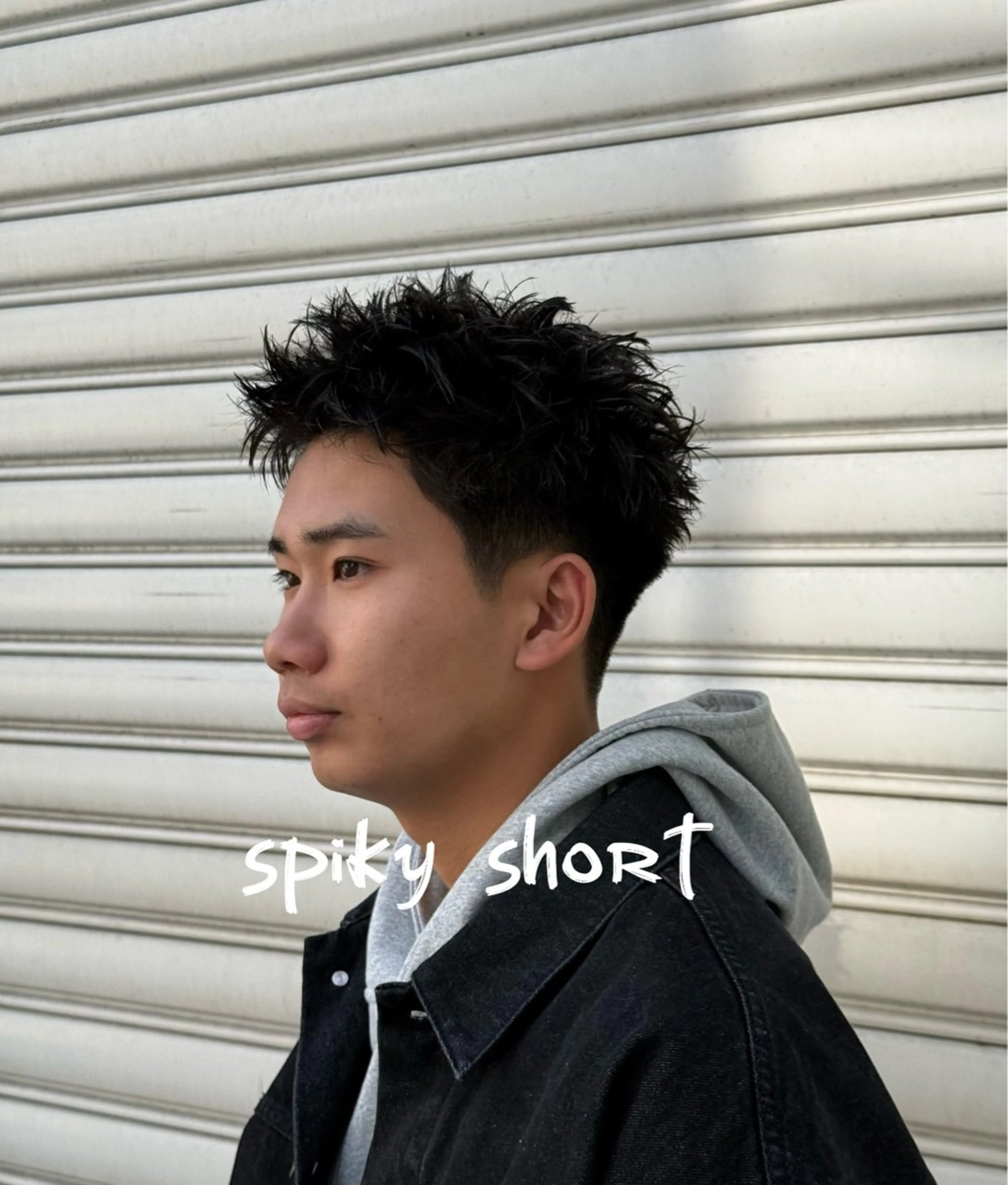 ショート メンズ メンズパーマ シフト今泉所属・パーマ・カラー特化/ メンズ美容師米田幸平のヘアスタイル