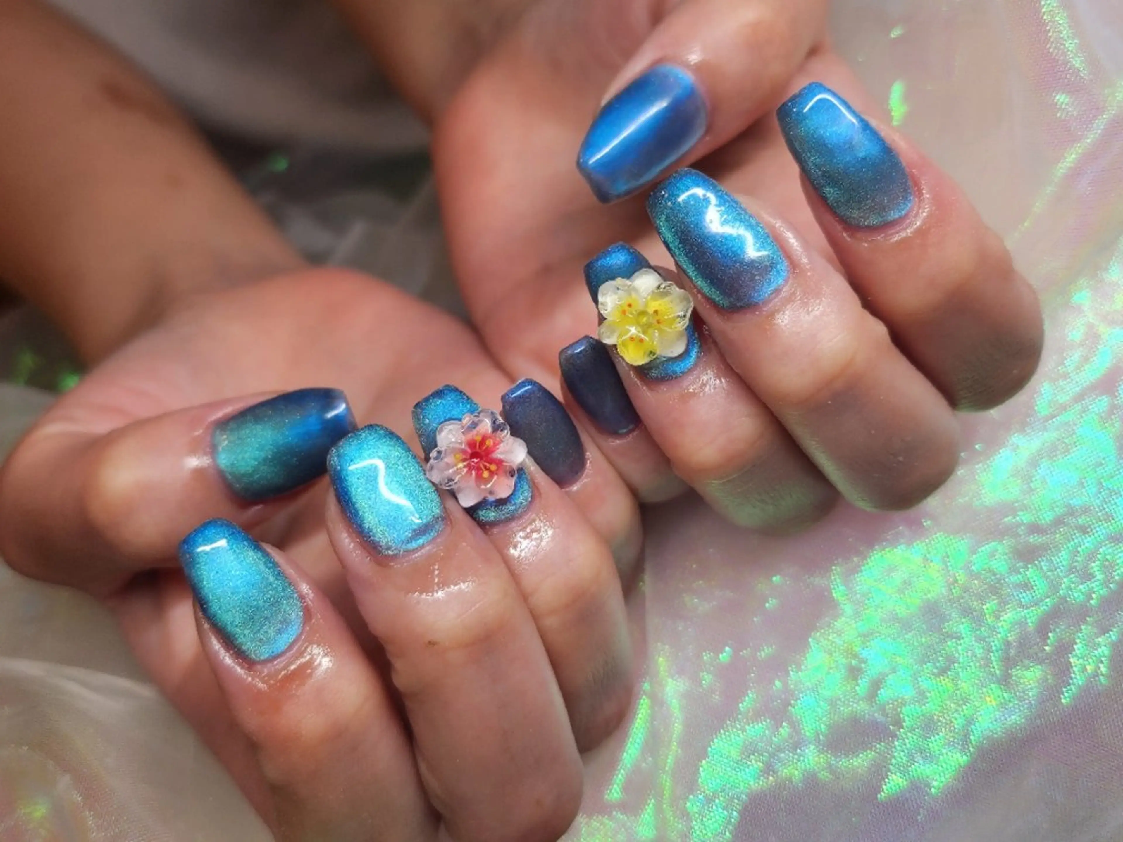 ネイル ハンドネイル 💜bora .のネイルデザイン