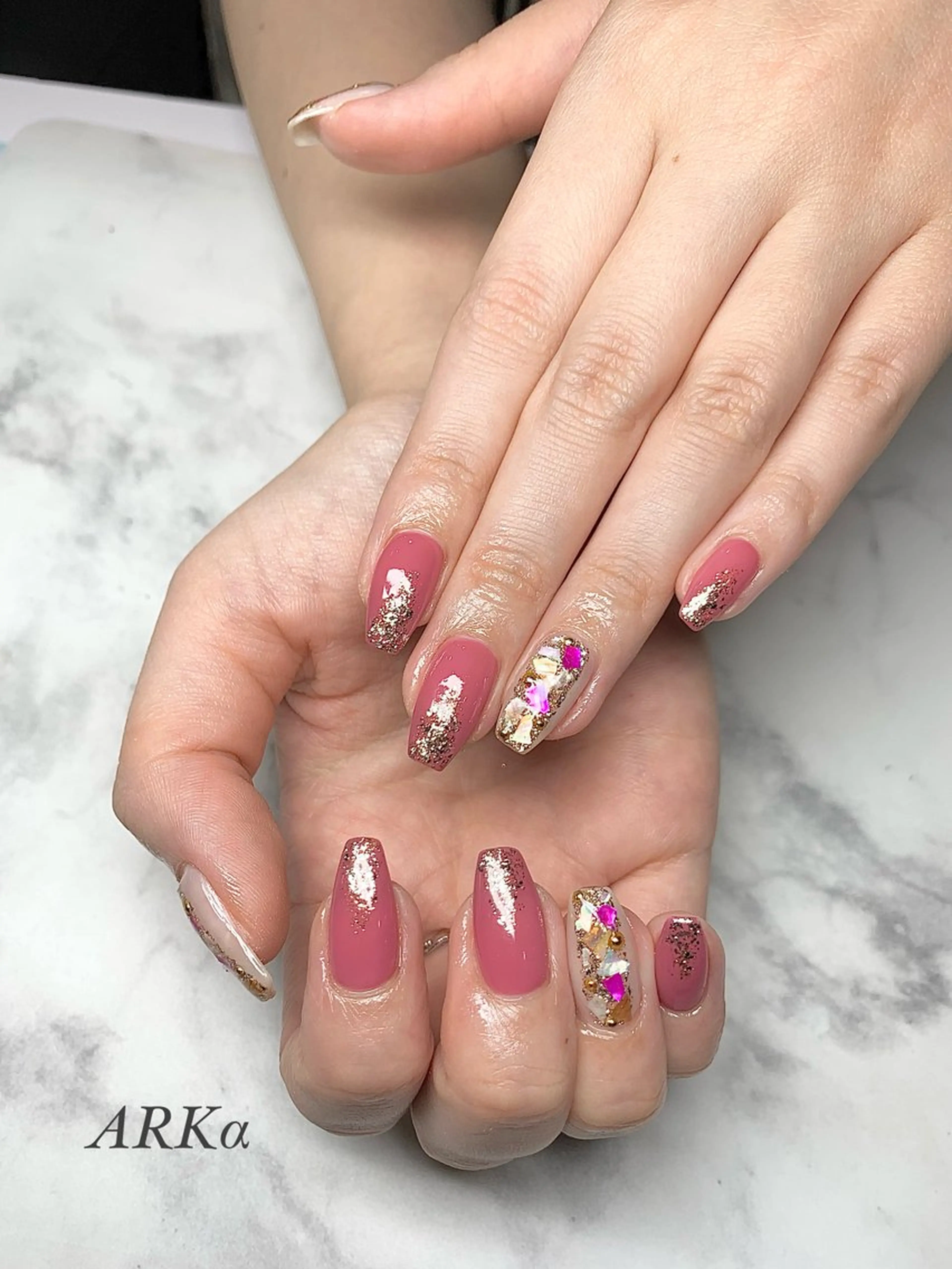 ネイル ハンドネイル Nailsalon ARKαのネイルデザイン