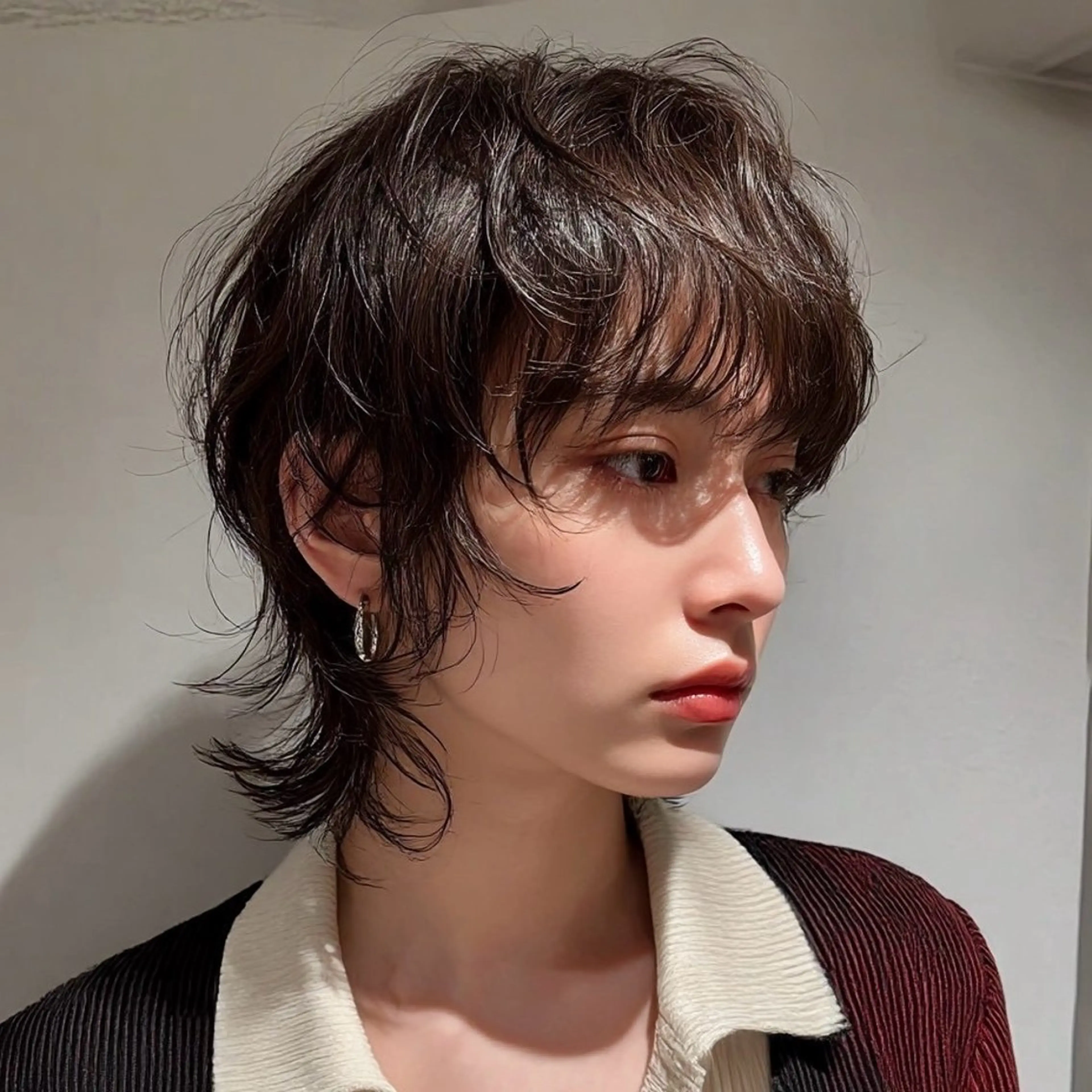 ショート パーマ Hiroto/表参道 /暗髪/モード♠️のヘアスタイル