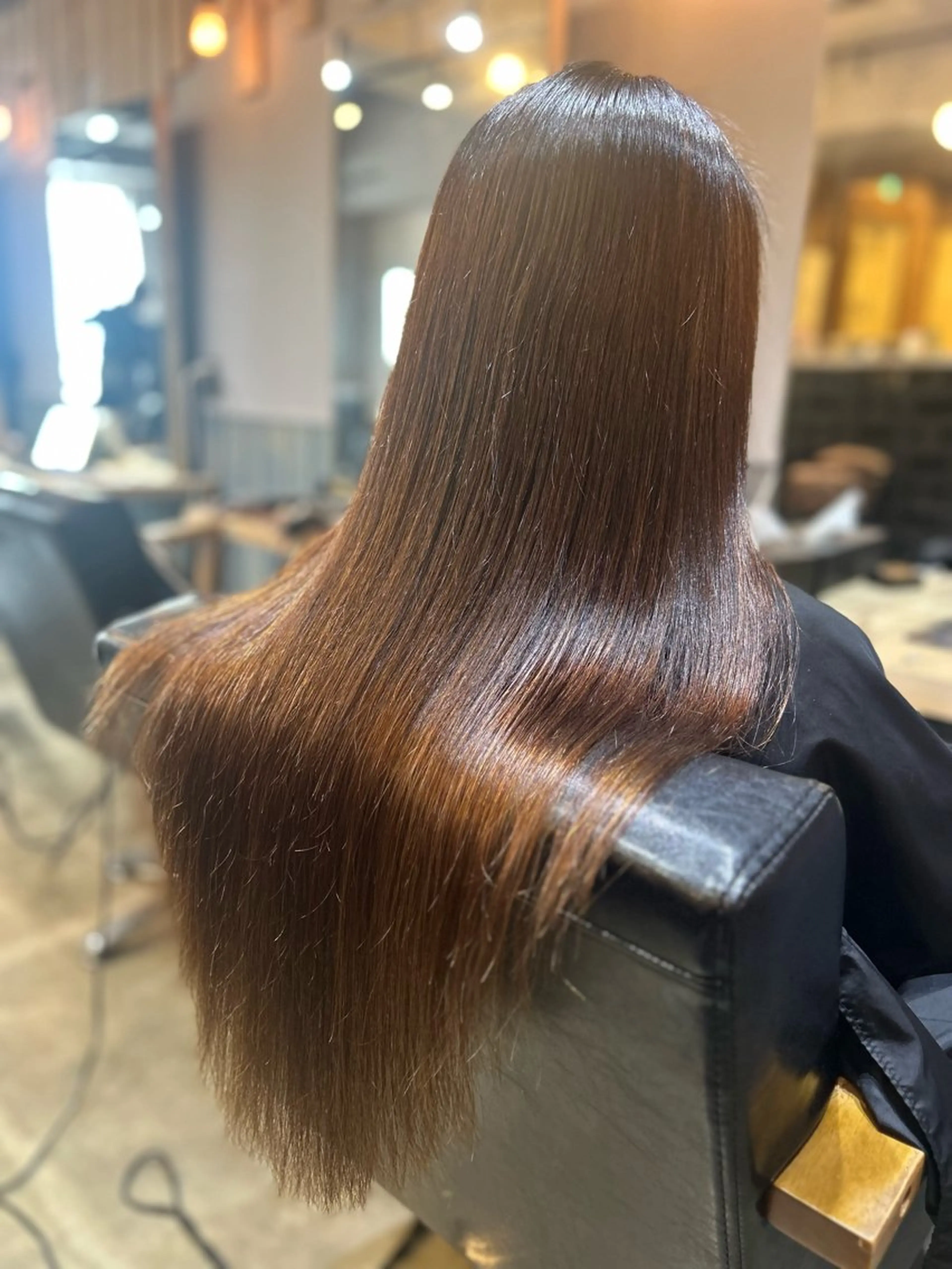 ロング 園田 彩音のヘアスタイル
