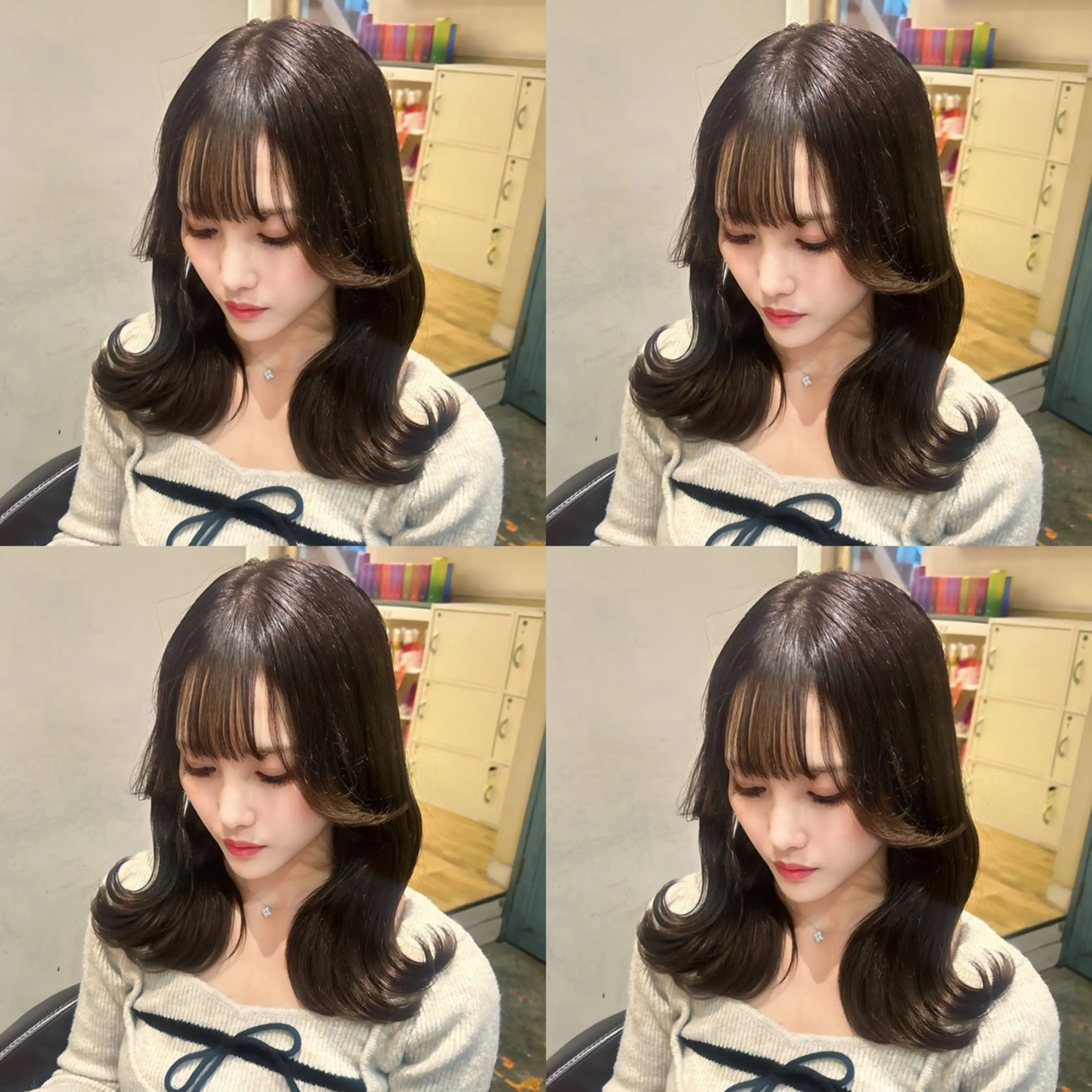 ロング カラー グレージュ 髪質改善 ヘアカラー トリートメント 店長✨髪質改善✖️ 透明感カラー／純大のヘアスタイル