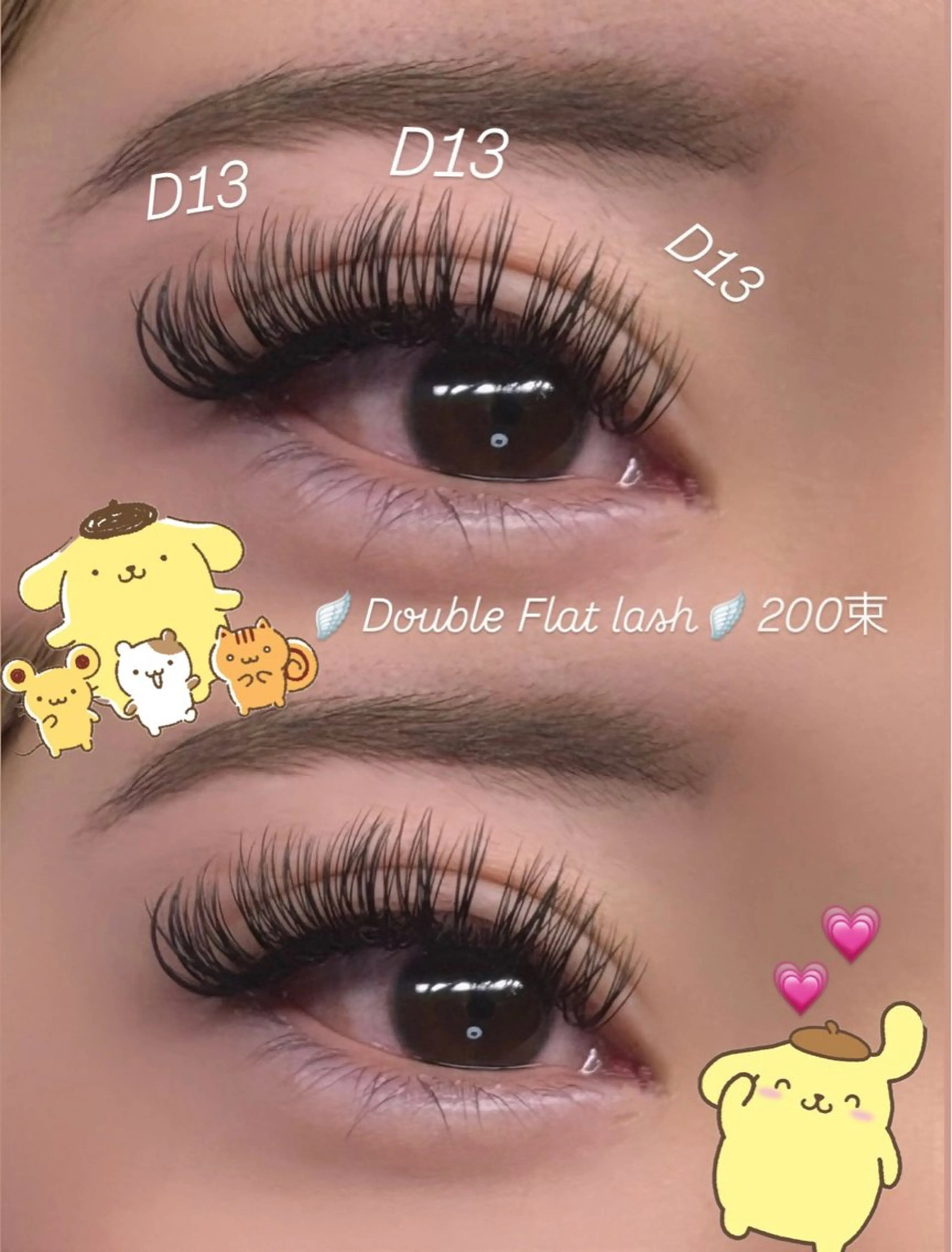 マツエク・マツパ 🎀salon Amourly🎀のマツエク・マツパデザイン