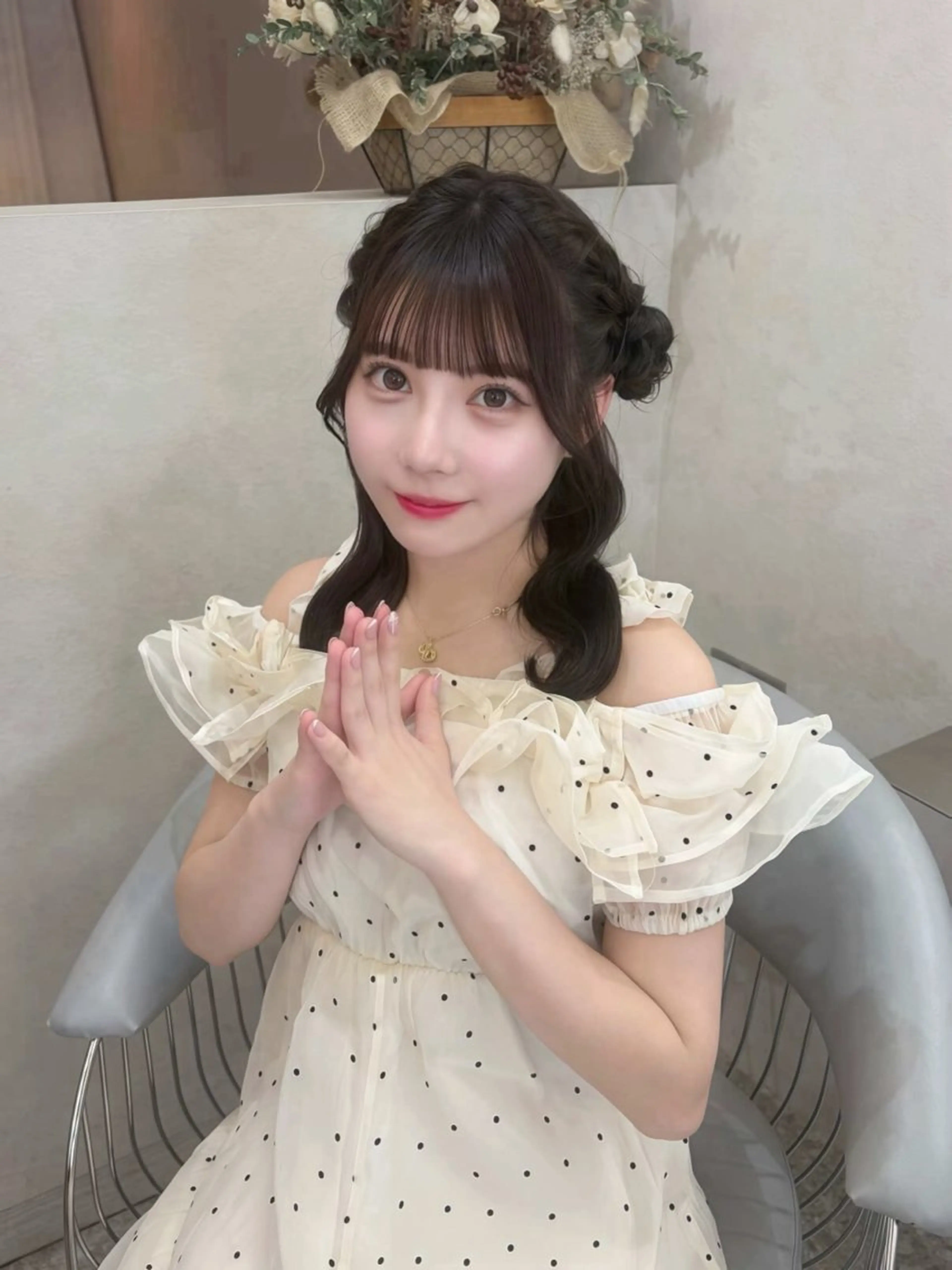 ロング カラー ヘアセット Rio🎀ブリーチ なし透明感♡のヘアスタイル
