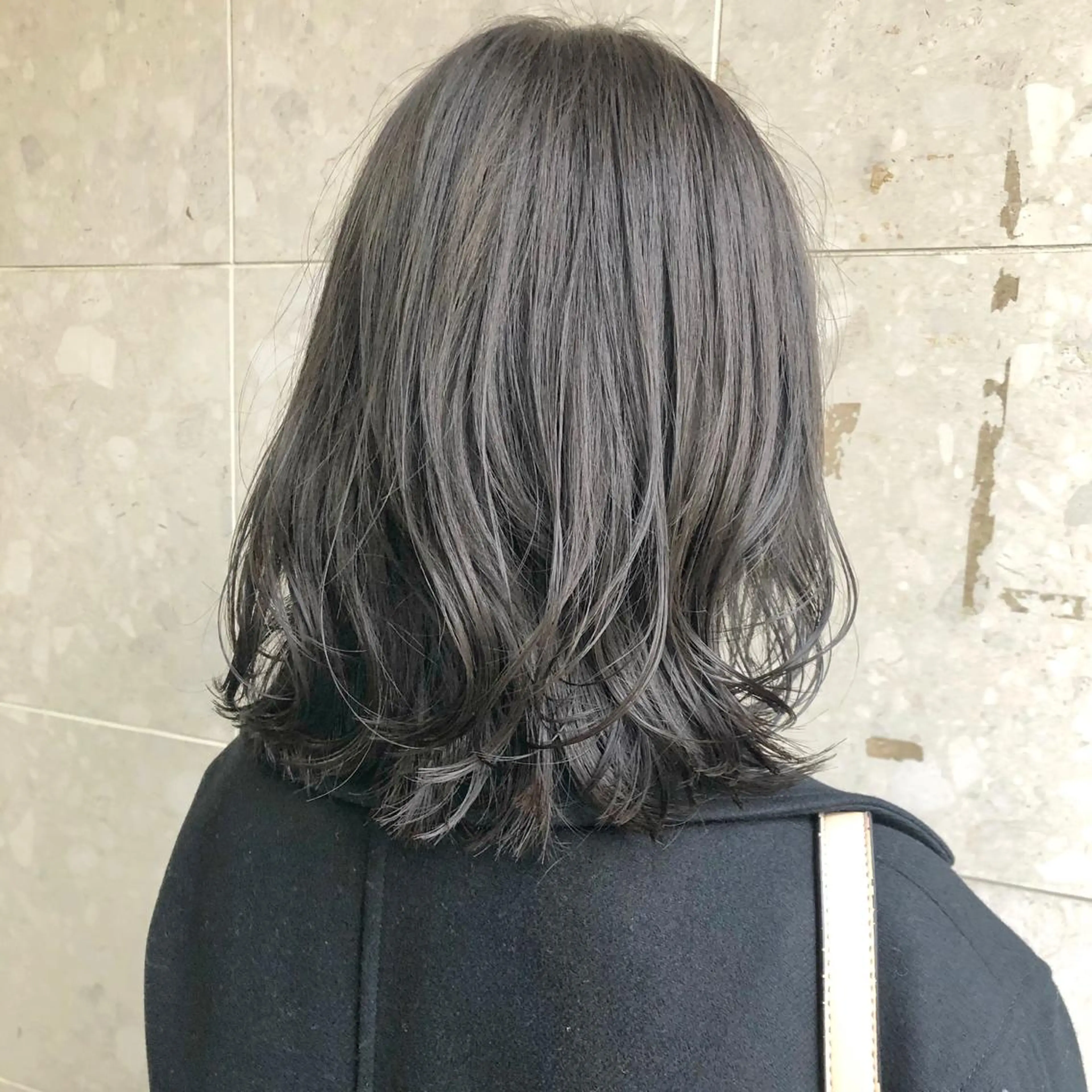 セミロング カラー 透明感カラー レイヤーカット 🍎みついじゅん🍏 ボブ指名No.1のヘアスタイル