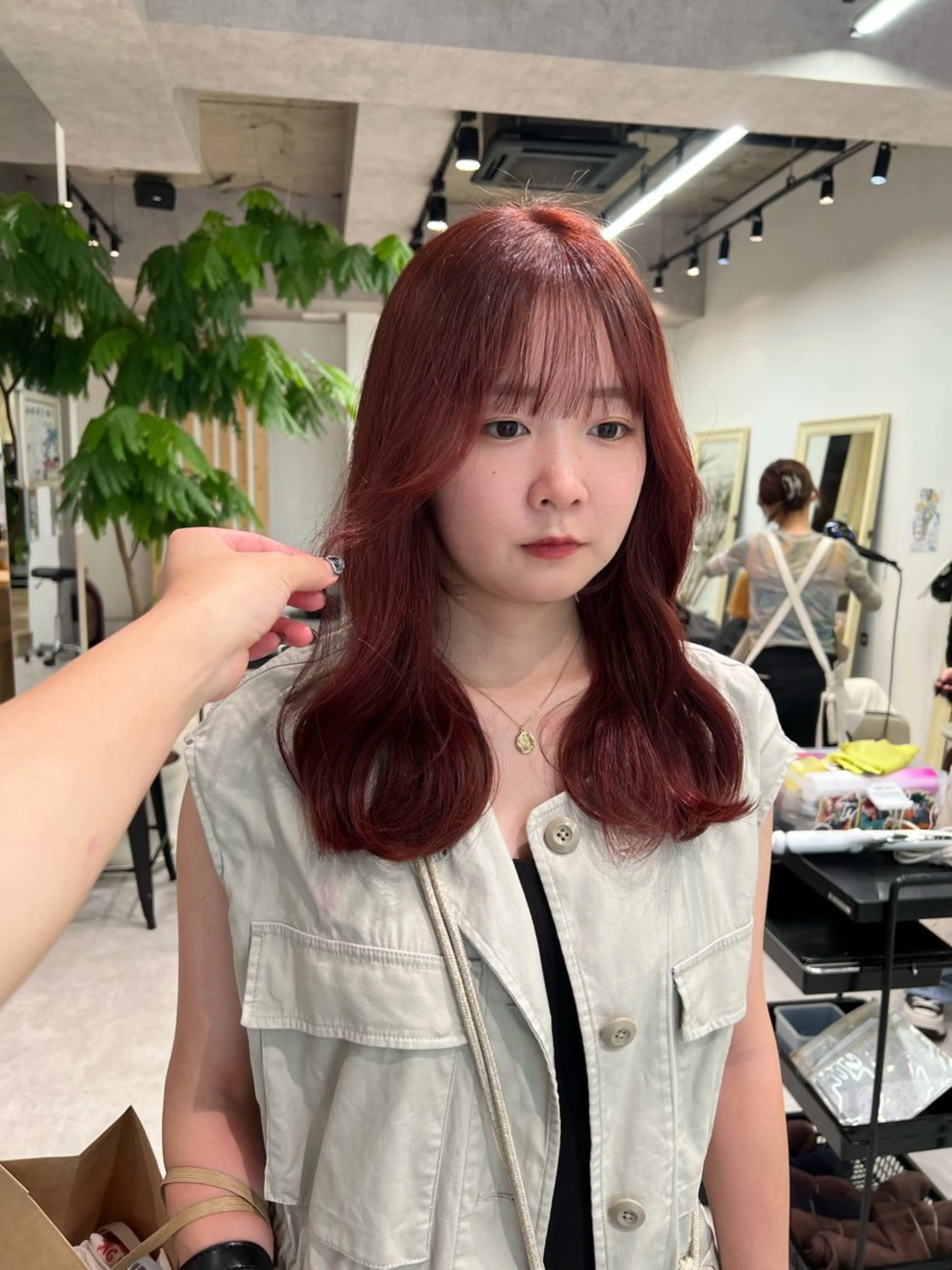 セミロング カラー ヘアカラー 透明感カラー/ボブ / MARIE🍇のヘアスタイル