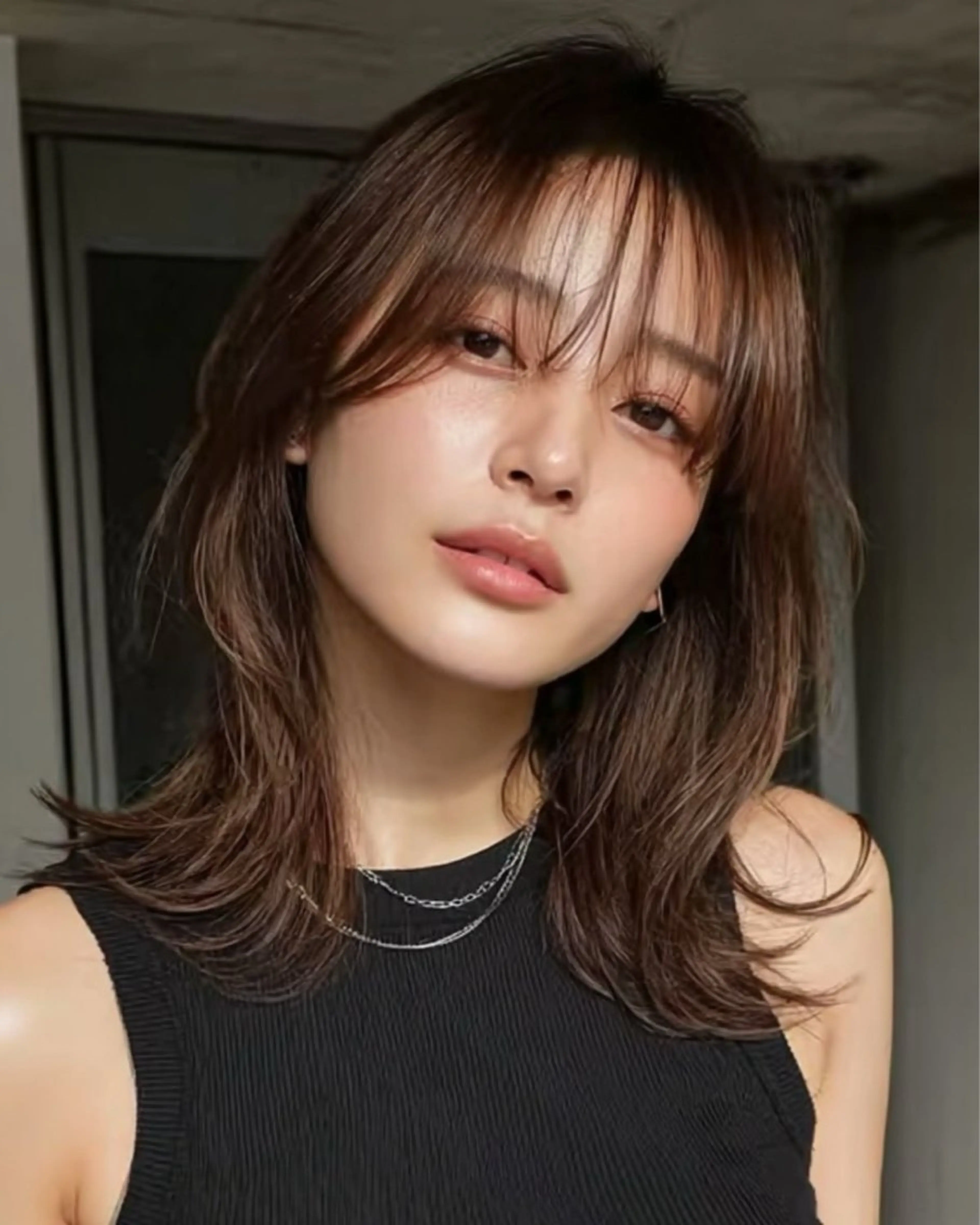 セミロング カラー カット ヘアカラー トリートメント 🌛ダブルカラー 🌜SAYAKAのヘアスタイル