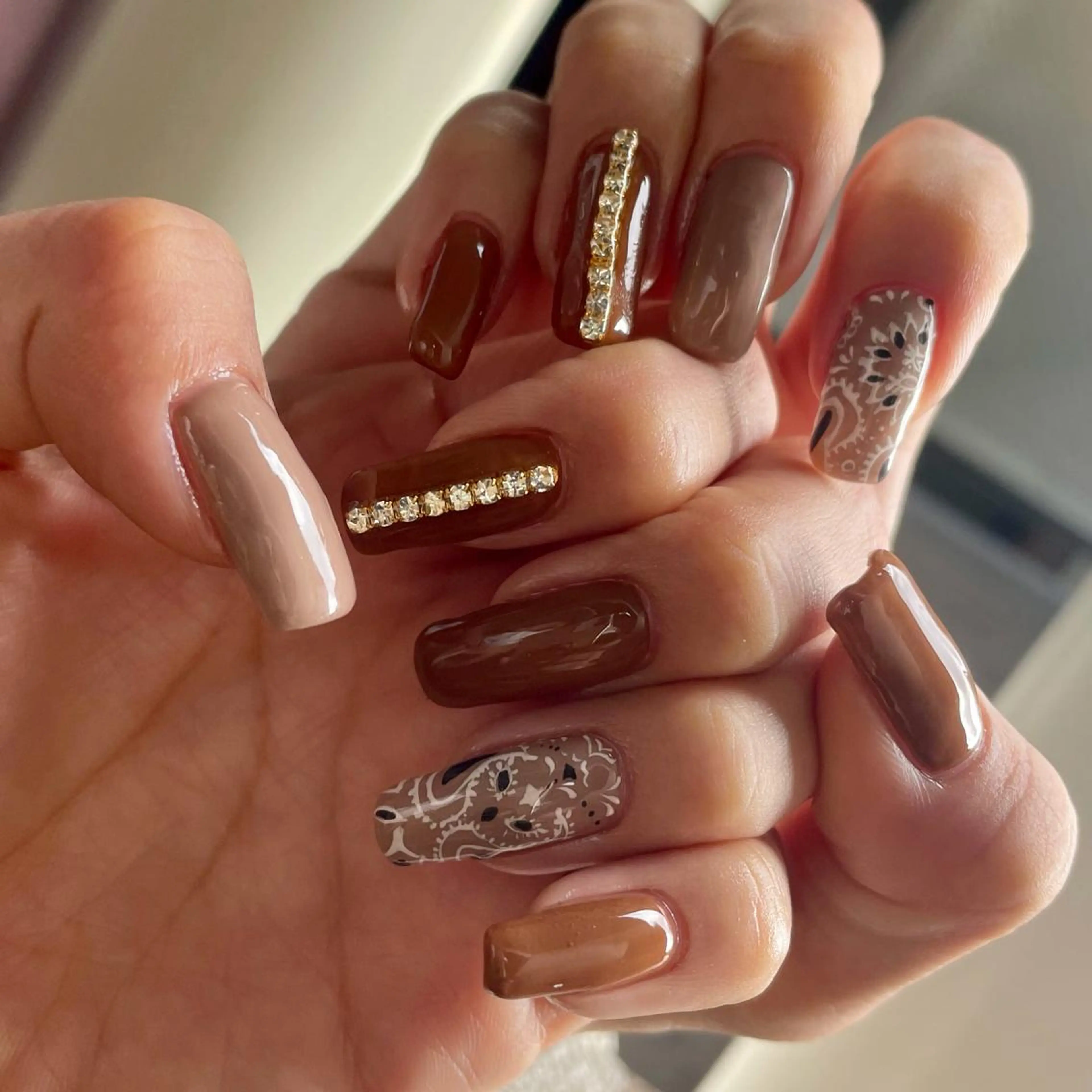 ネイル 奥園 良恵のネイルデザイン