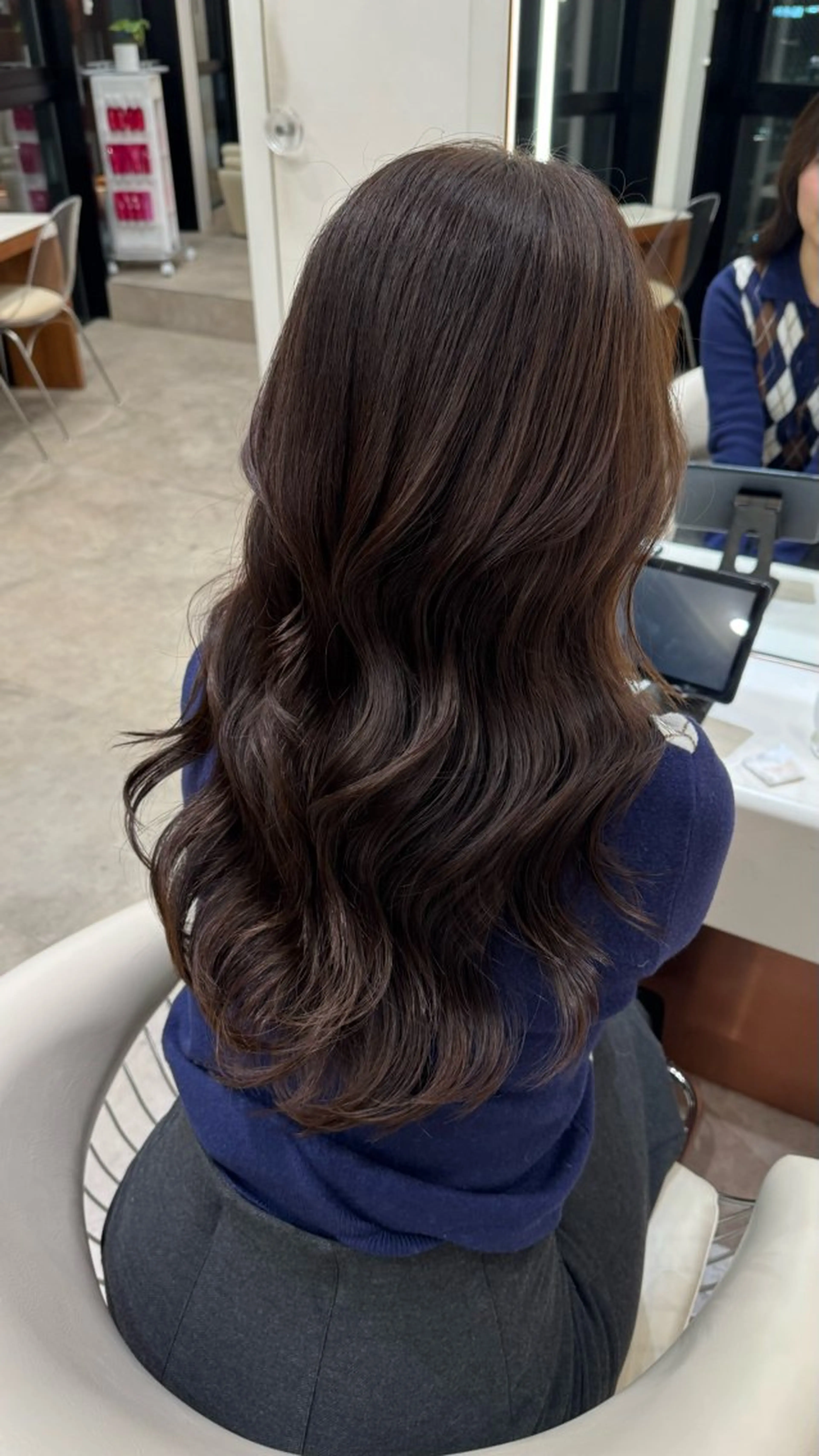 ロング 髪質改善 韓国風ヘア レイヤーカット カット ヘアカラー トリートメント ヘアセット 韓国レイヤー🇰🇷 韓国研修◎渋谷カイトのヘアスタイル