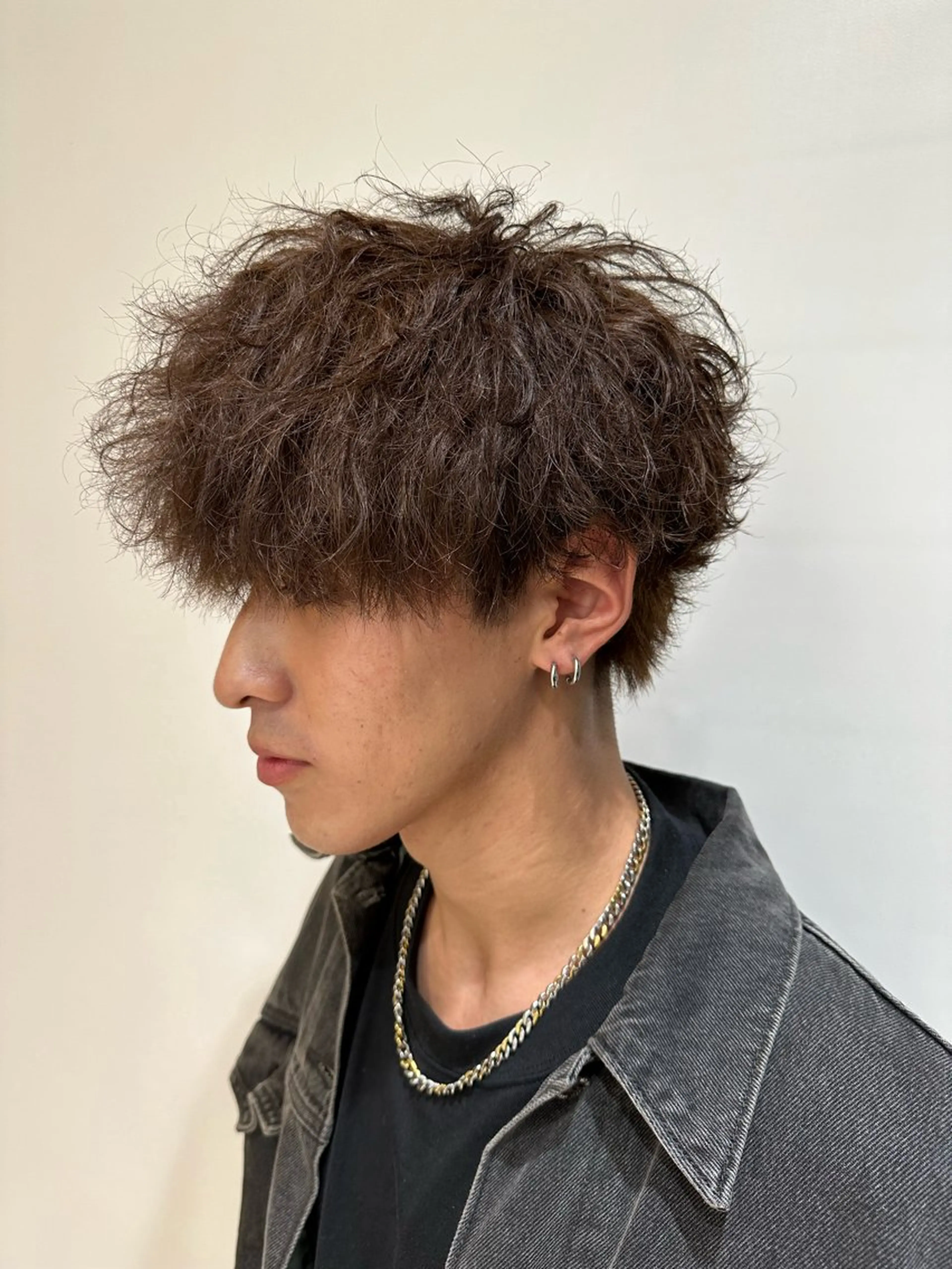 メンズ マッシュ カット 🍀メンズパーマ職人 池袋🍀Yuraのヘアスタイル