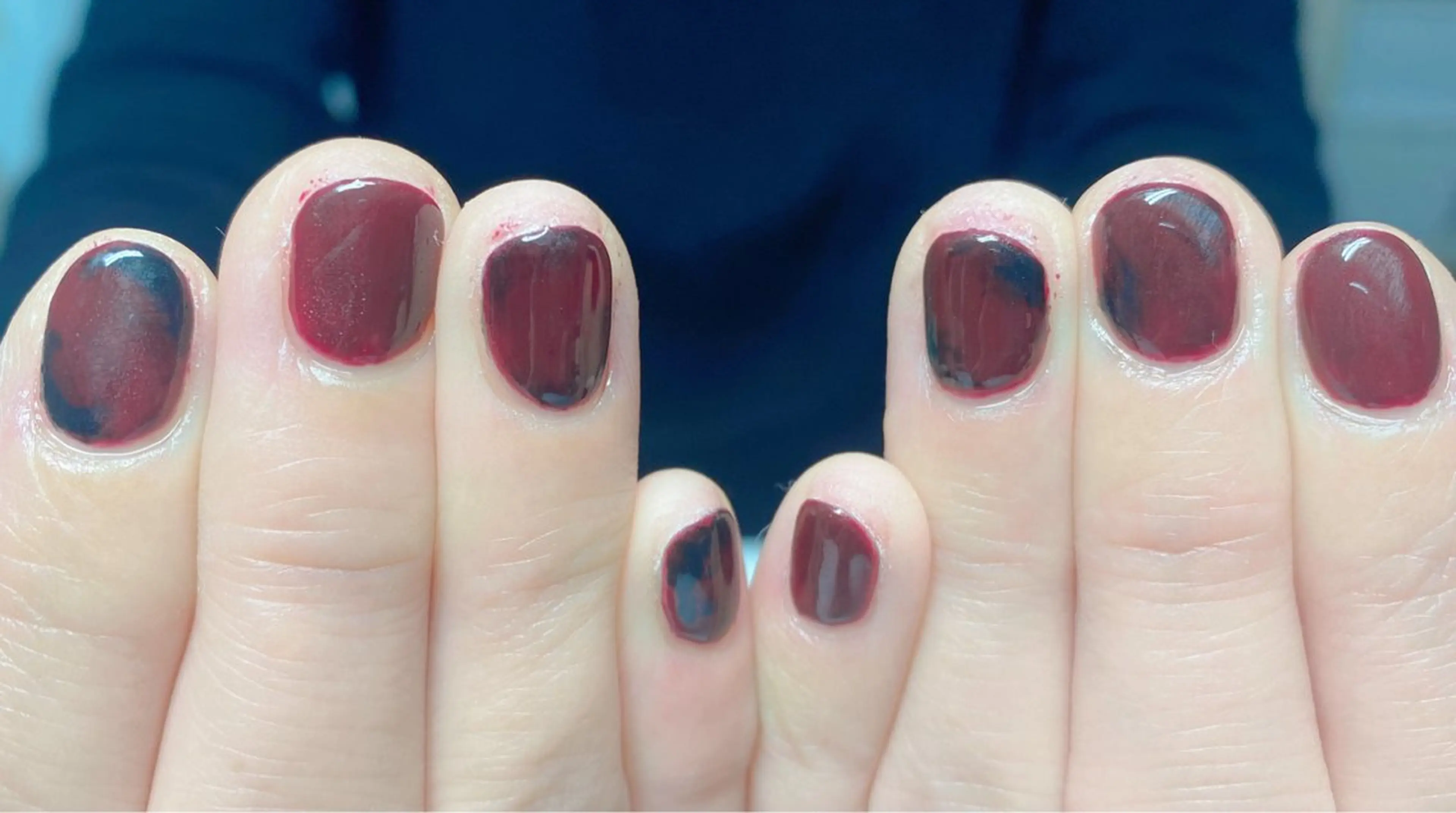 ネイル ニュアンスネイル🌈 MYU Nailsのネイルデザイン