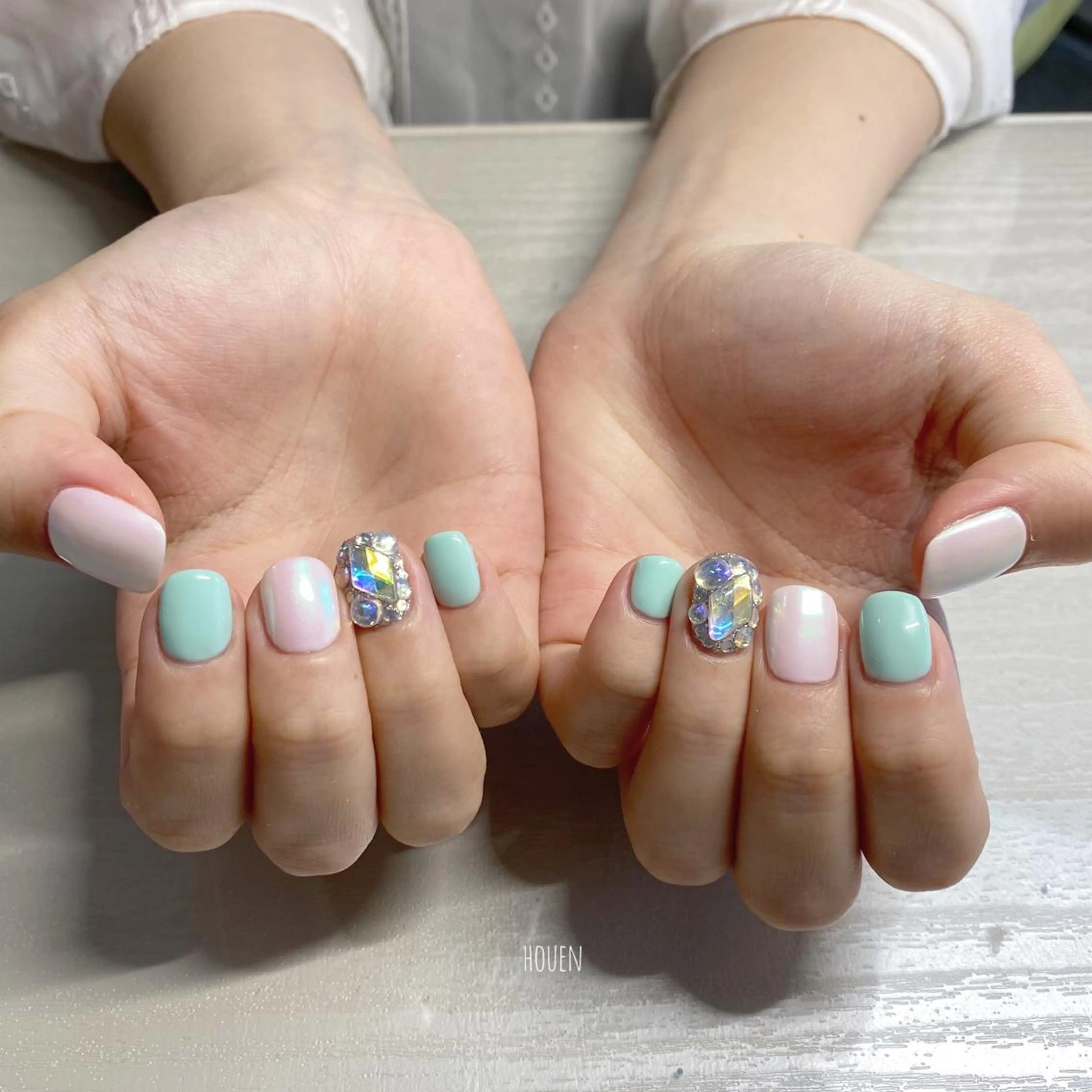 ネイル 持ち込み I pinknail 韓国風·持ち込み専門のネイルデザイン