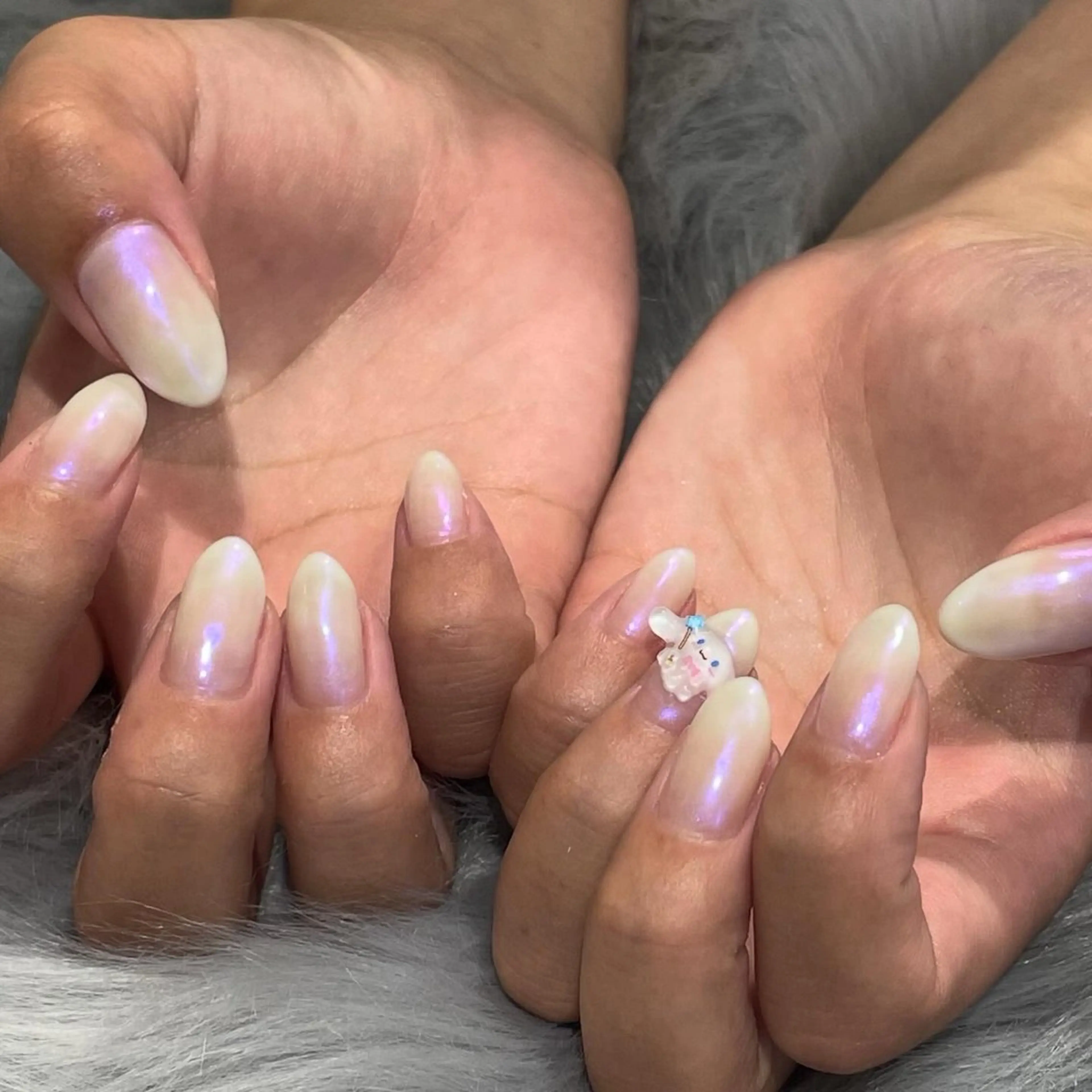 ネイル ラメ(グリッター) ハンドネイル RICO Nail パーツつけ放題🌈のネイルデザイン