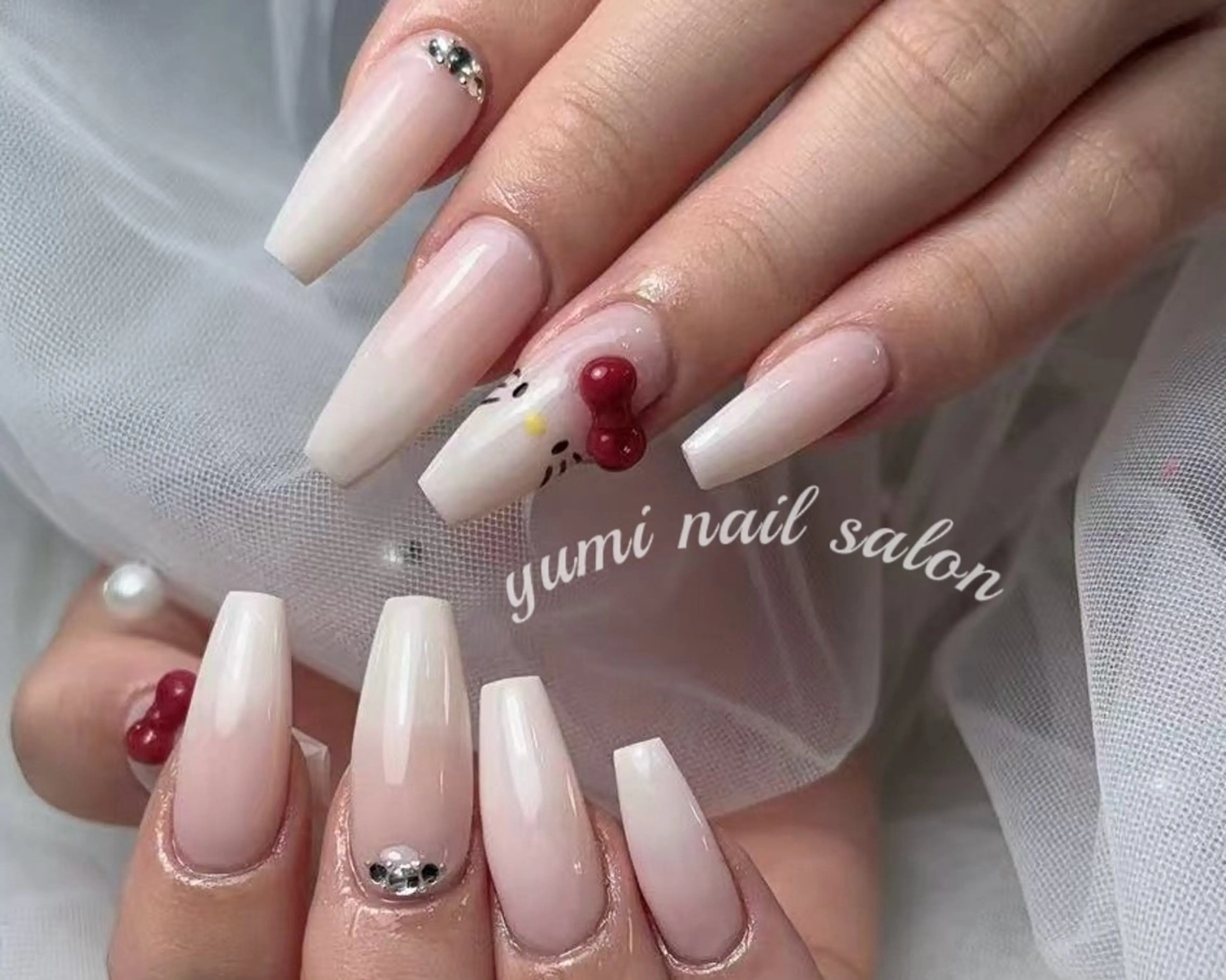 ネイル ハンドネイル チップ長さだし デザイン専門店のネイルデザイン