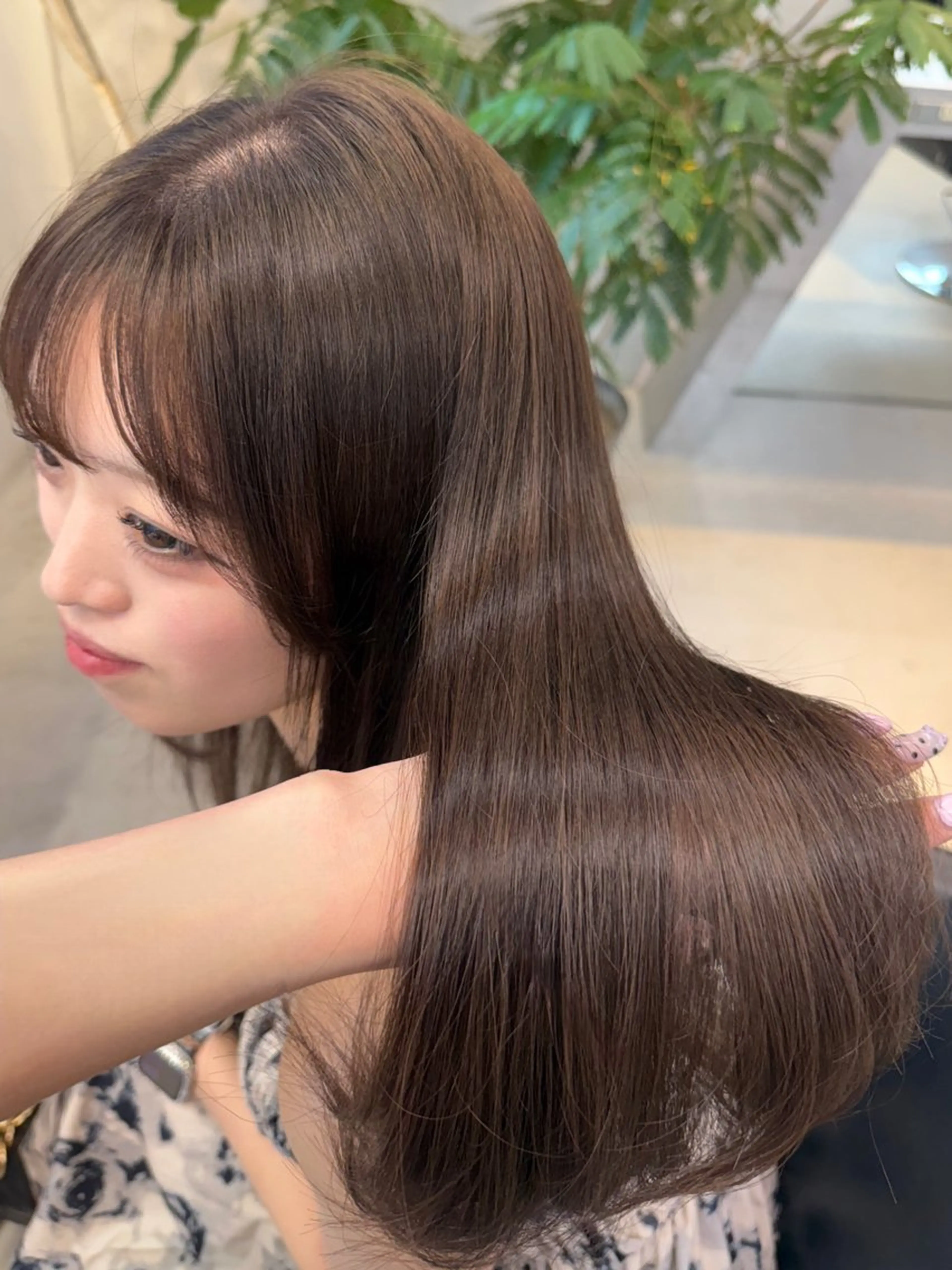 前髪顔周りカット＋トリートメントの写真