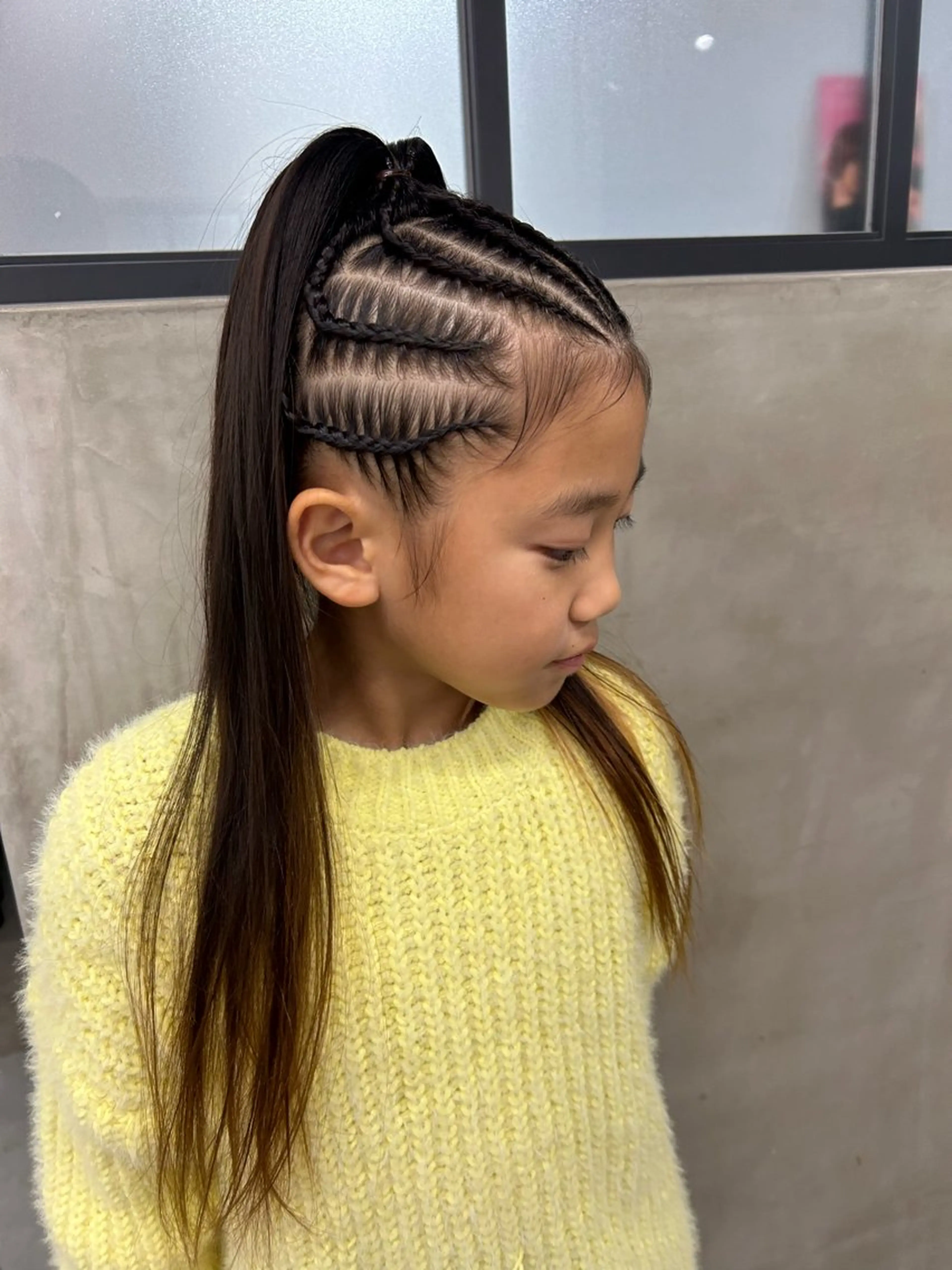 ロング ヘアセット 艶カラー/レイヤー /メンズ/マツエクのヘアスタイル