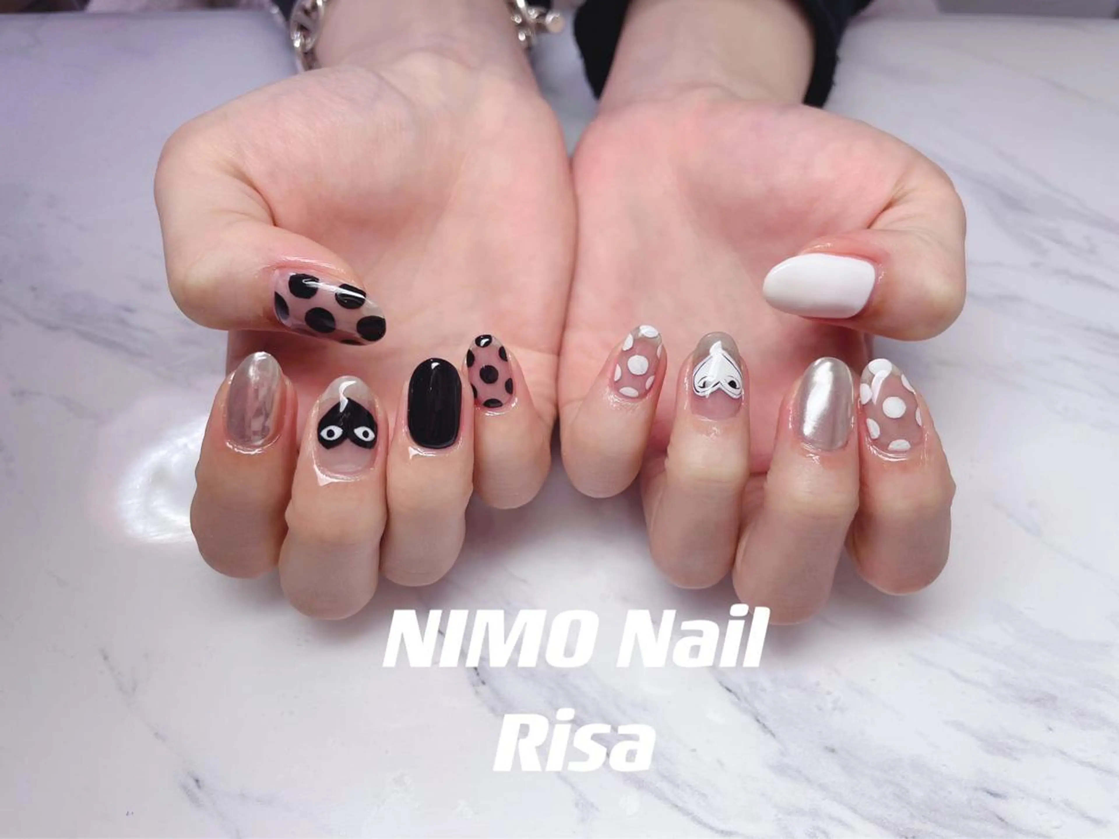 ネイル ハンドネイル RI SA☀️ リサのネイルデザイン