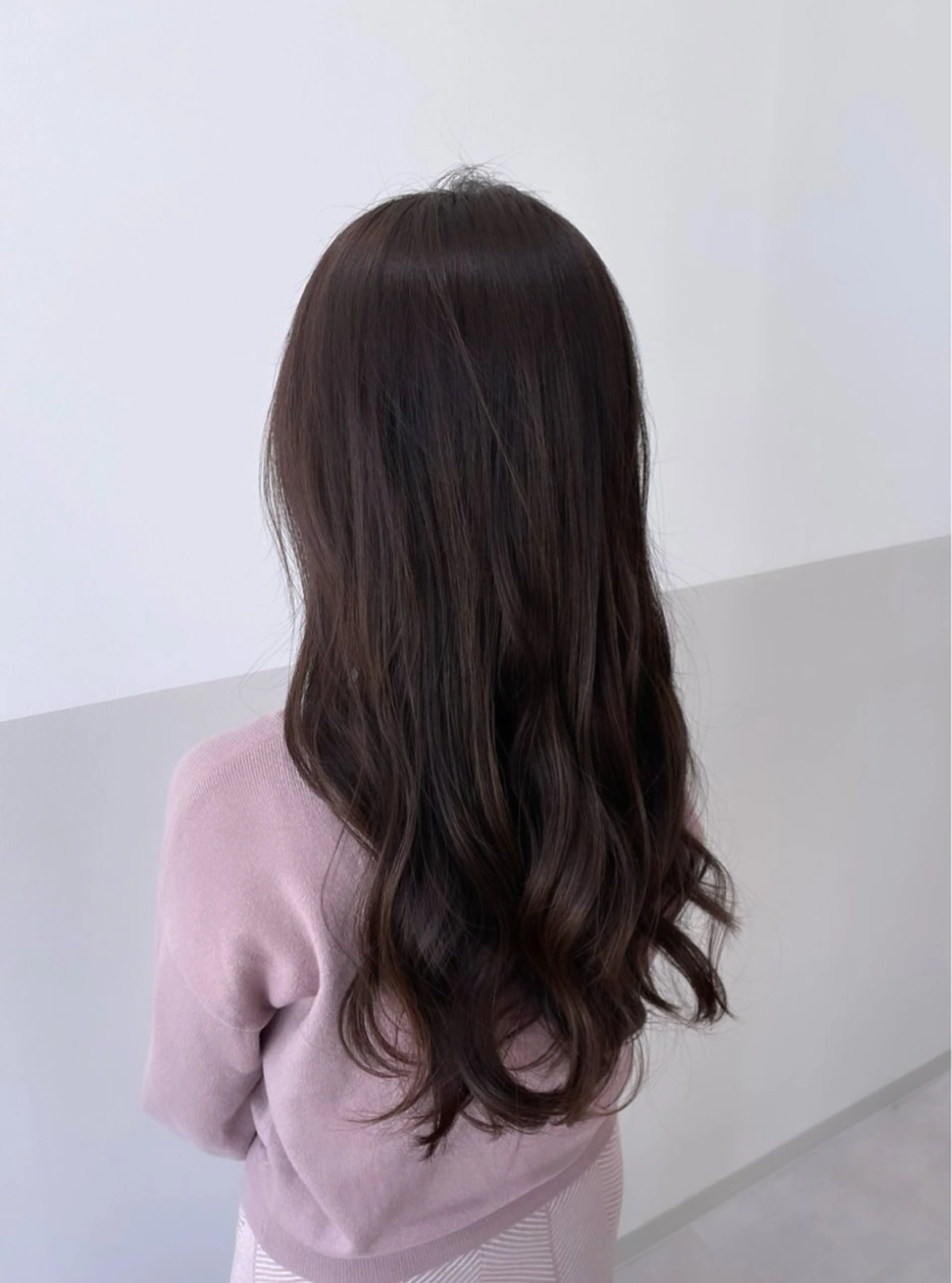 ロング カラー ブラウンカラー チョコレートブラウン カット ヘアカラー トリートメント 髪質改善✨Zina浦 安/個室🌈YUKIのヘアスタイル
