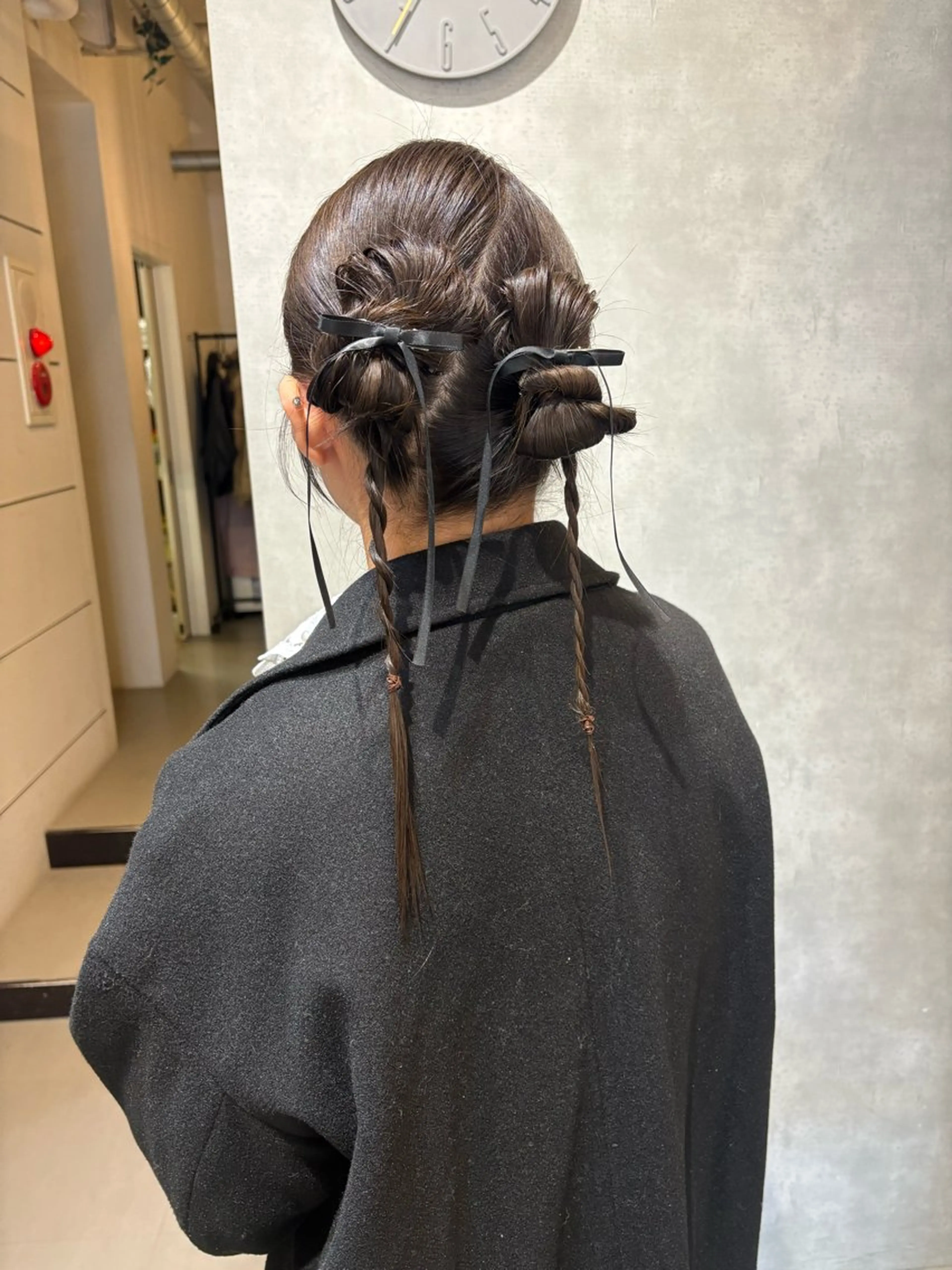 ヘアアレンジ ヘアセット chic  有山 美瑠のヘアスタイル