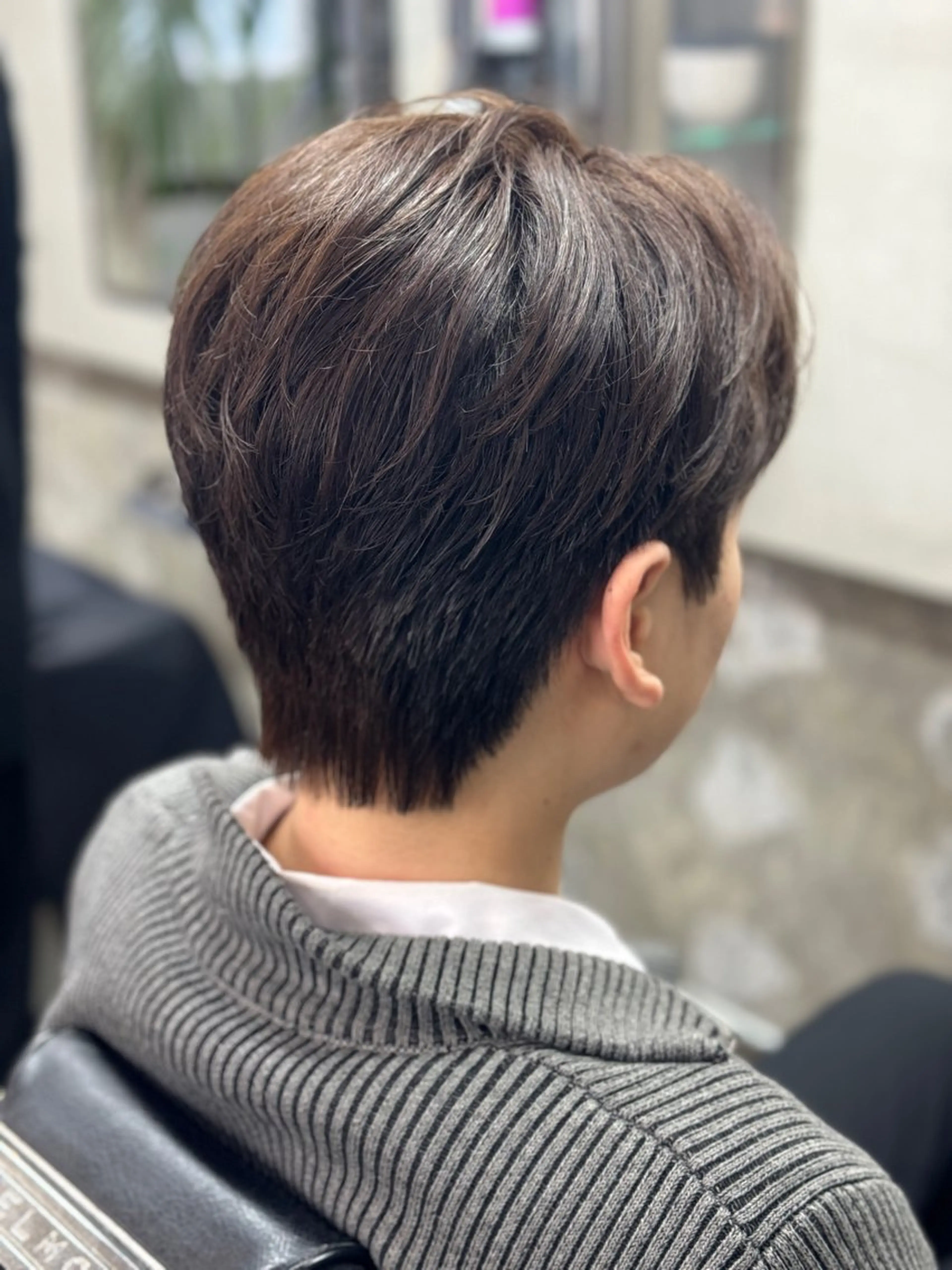 ショート パーマ メンズ ビジネス ダウンパーマ メンズパーマ メンズ特化酒井翔太 /メンズカット/名駅のヘアスタイル