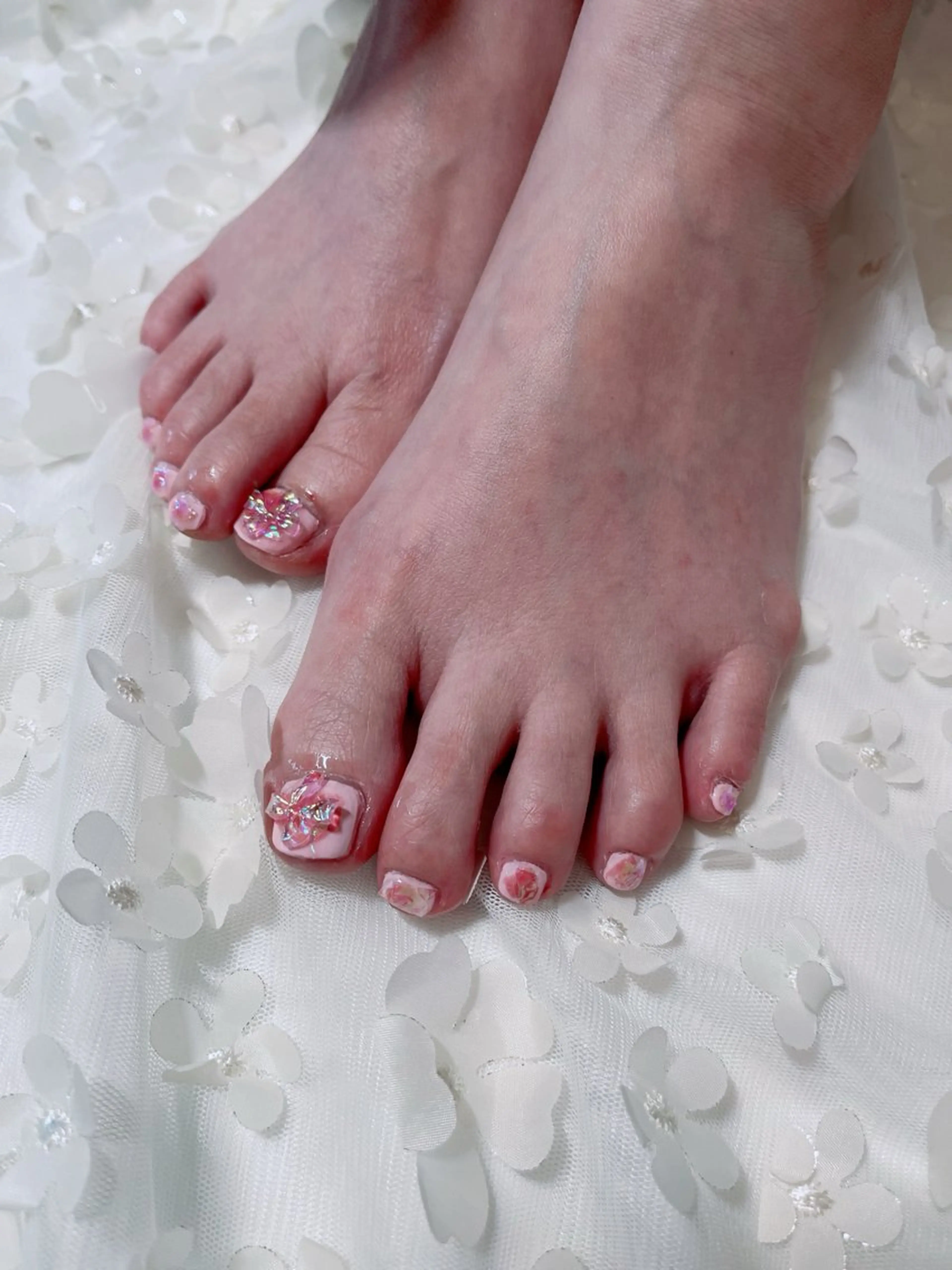 ネイル 持ち込み フットネイル GARDEN GELのネイルデザイン