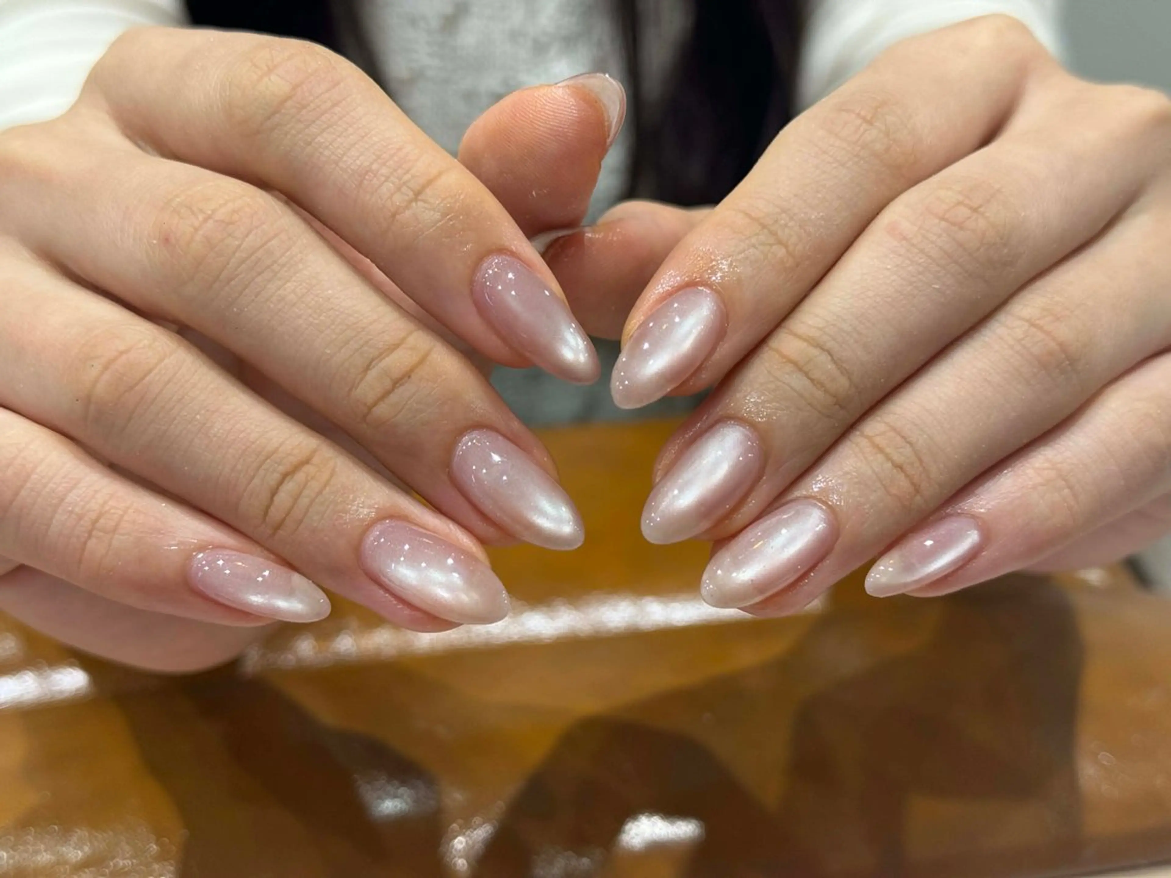 ネイル フレンチネイル 韓国ネイル マグネットネイル ニュアンスネイル ワンカラーネイル ハンドネイル アミ ちゃんのネイルデザイン