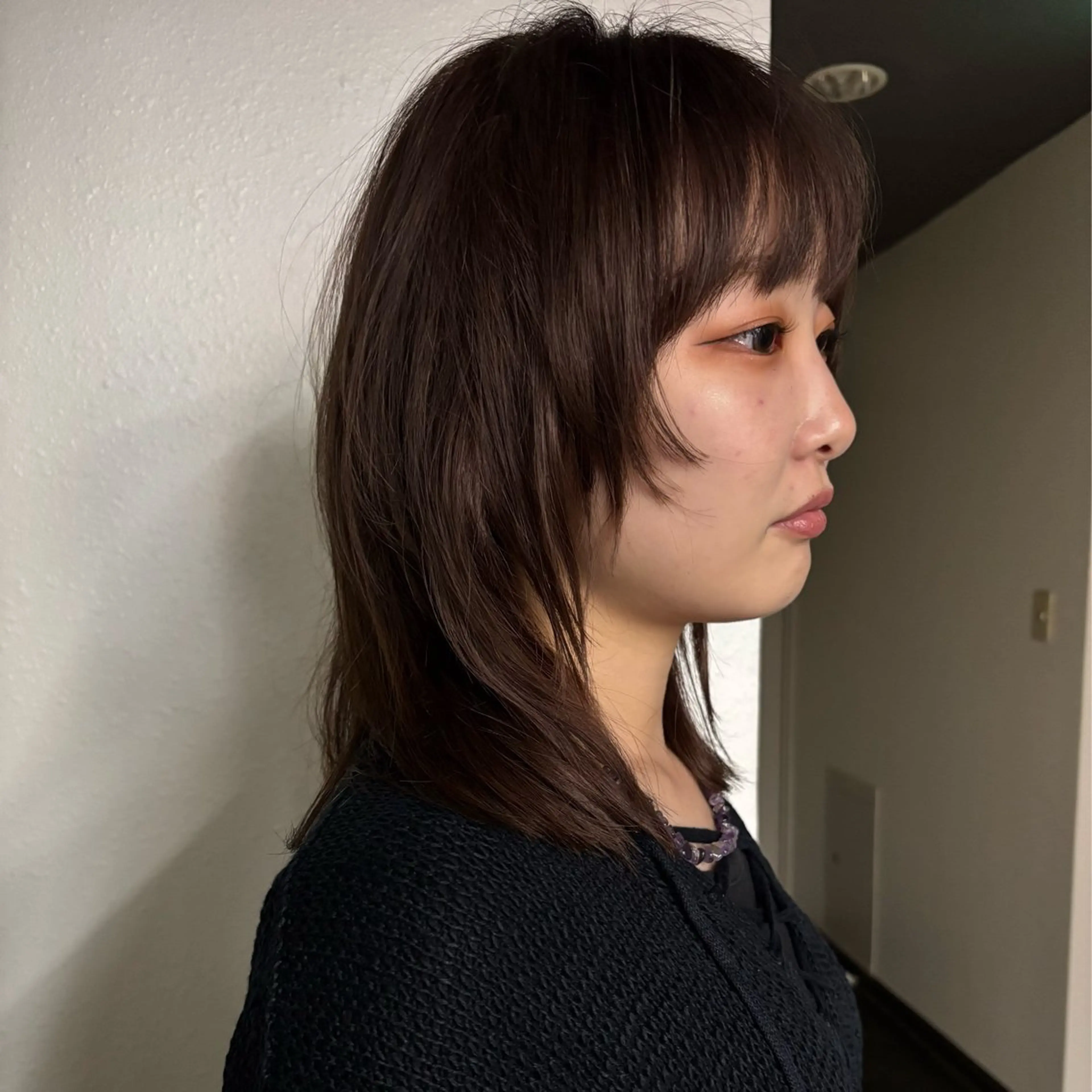 セミロング カット ヘアカラー ラフパーマ/ボブ/ 似合わせヘア/ショウのヘアスタイル