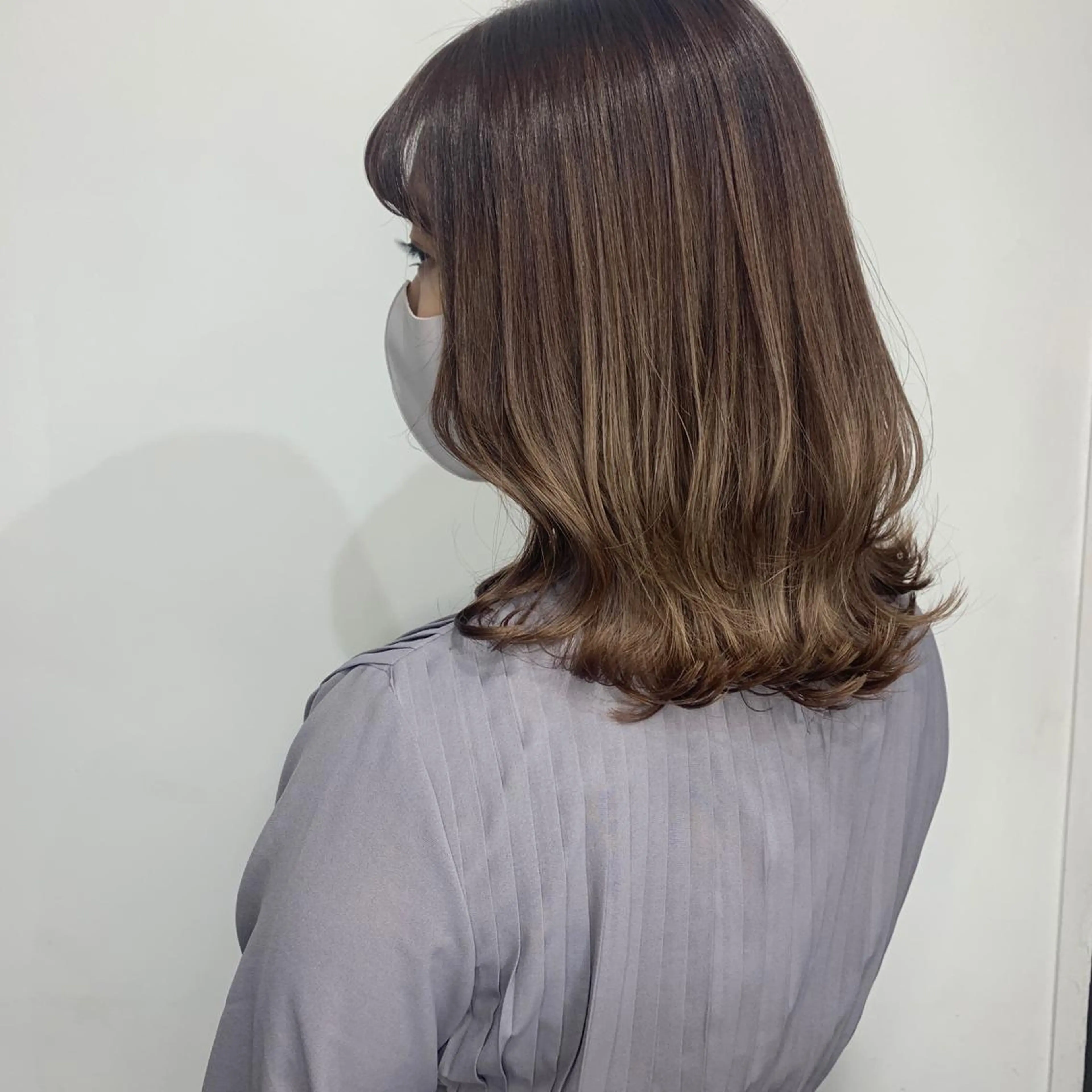 ミディアム カラー HARUKA韓国ヘア /Luana梅田のヘアスタイル