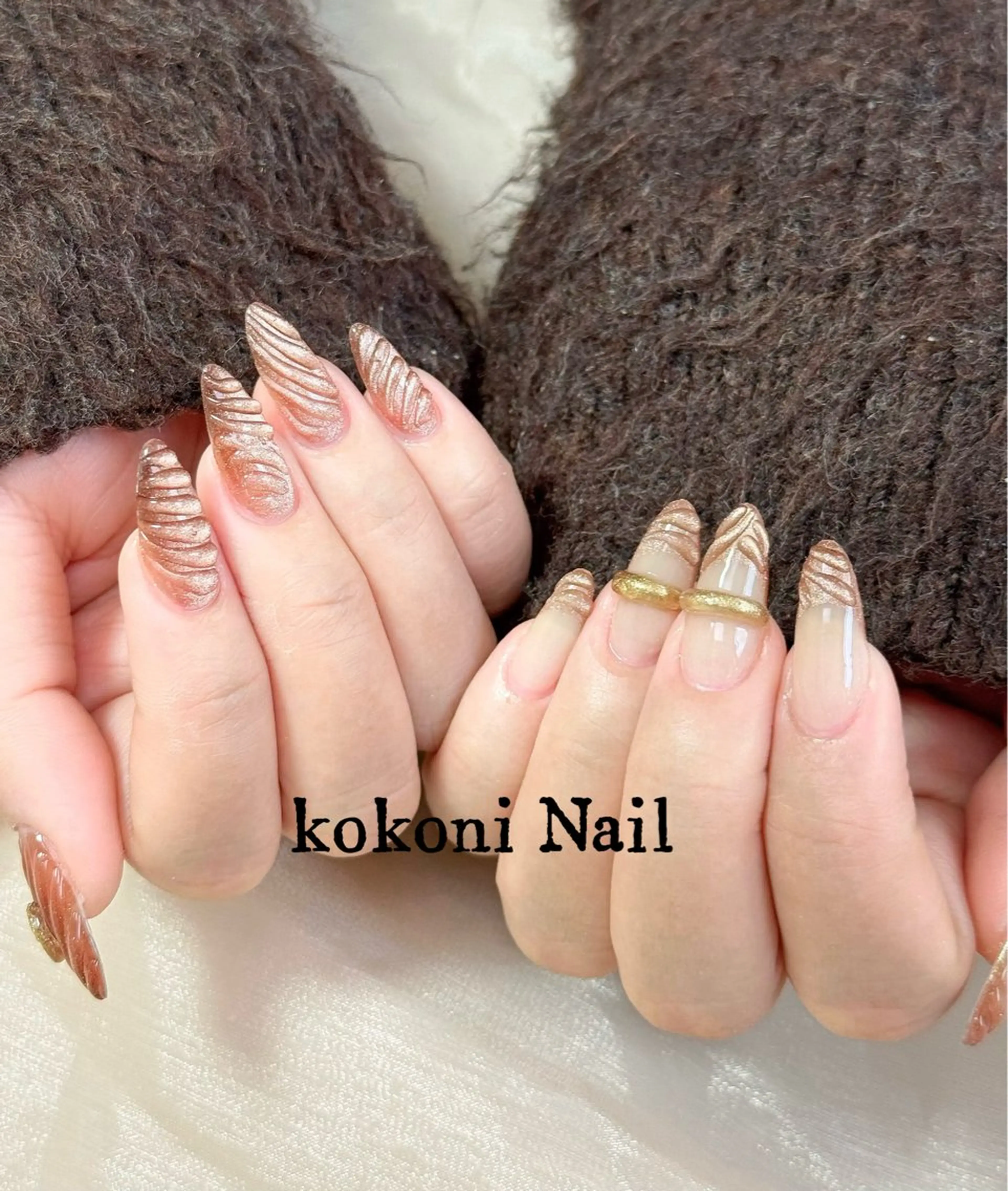 ネイル ハンドネイル 小雨 Nail Studio・168のネイルデザイン