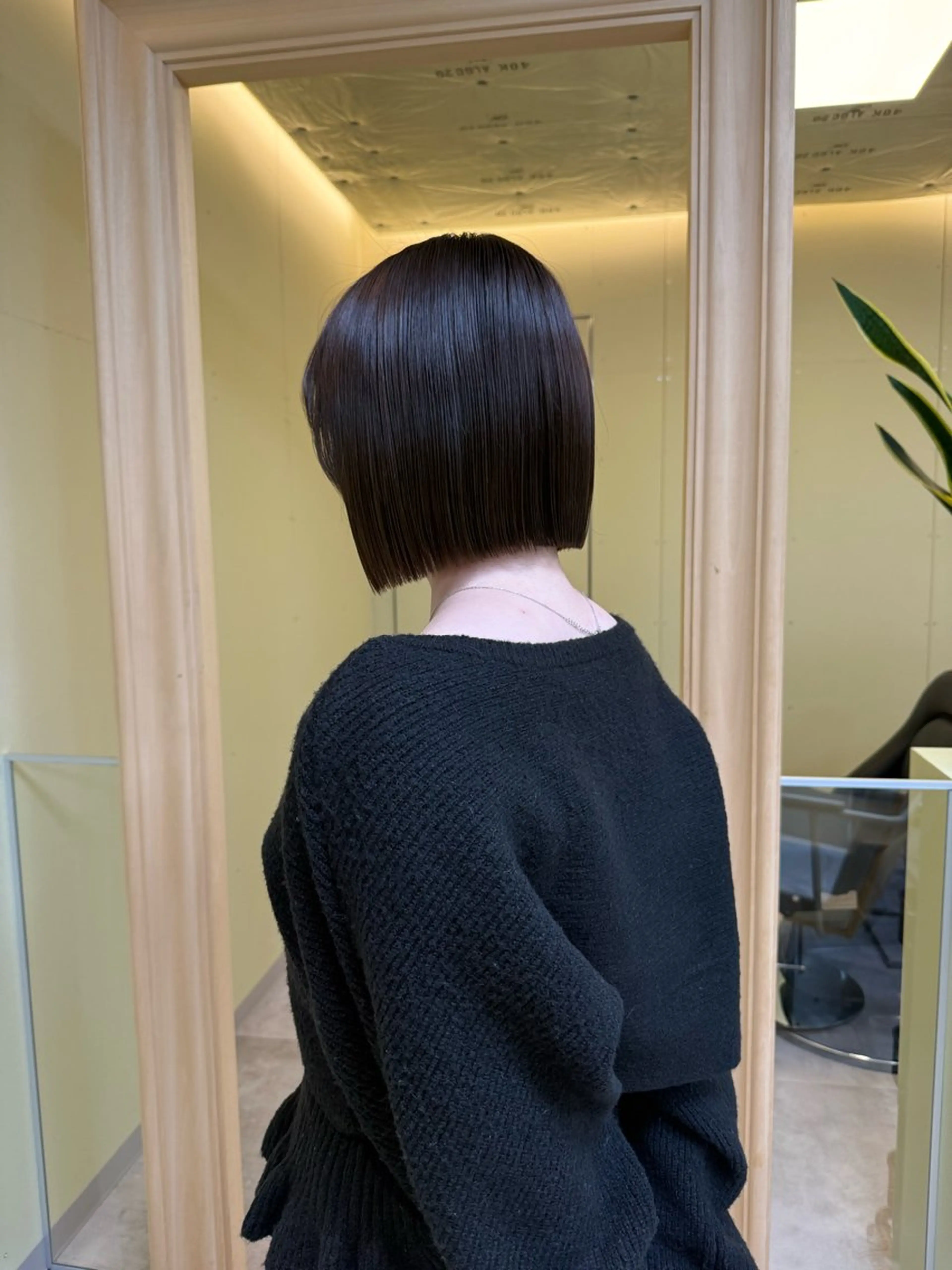 ショート カラー カット ヘアカラー トリートメント 伶風/ボブ/ ハッシュカットのヘアスタイル