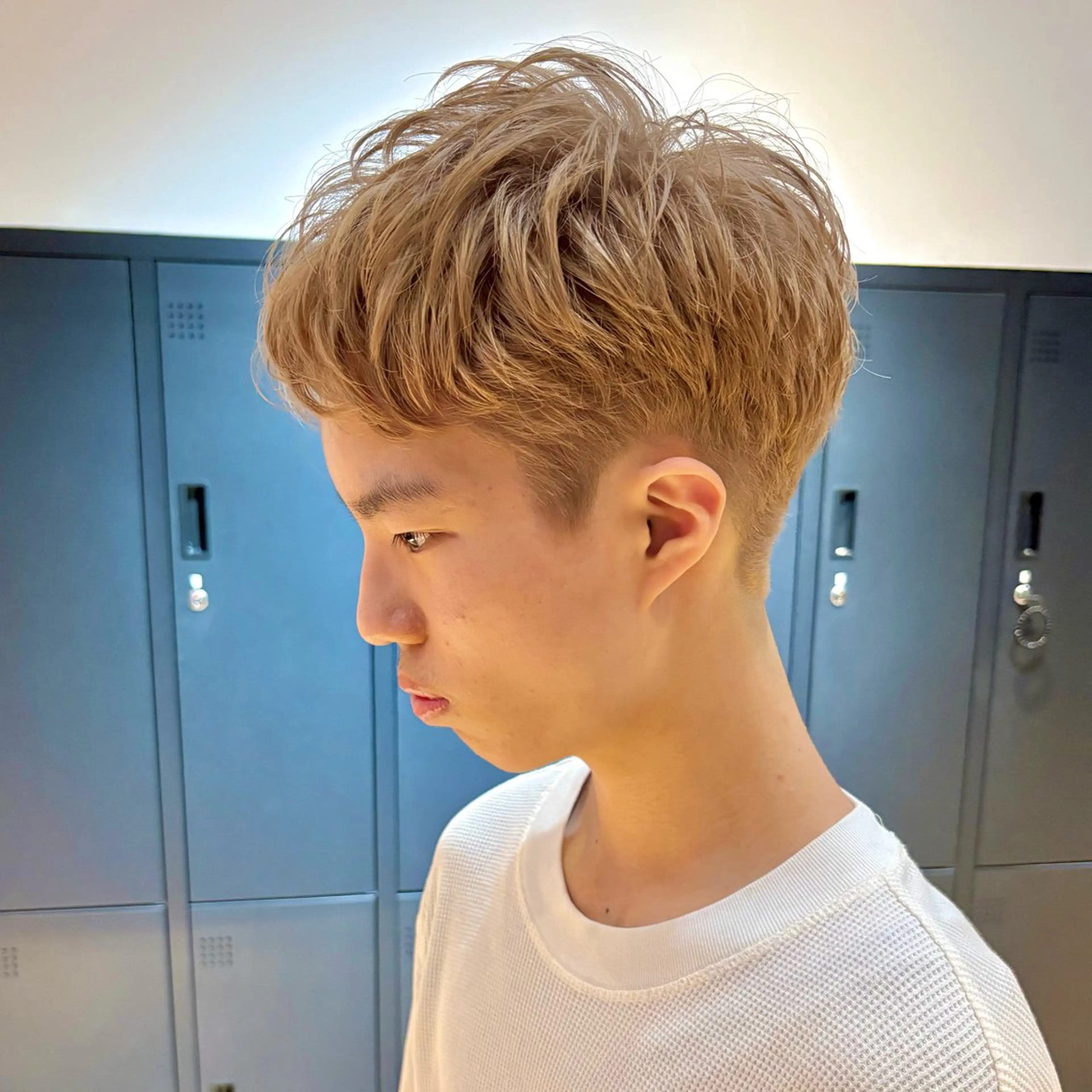 ショート カラー メンズ カット ヘアカラー 🔥メンズ特化🔥 ハイトーン/RUKIのヘアスタイル