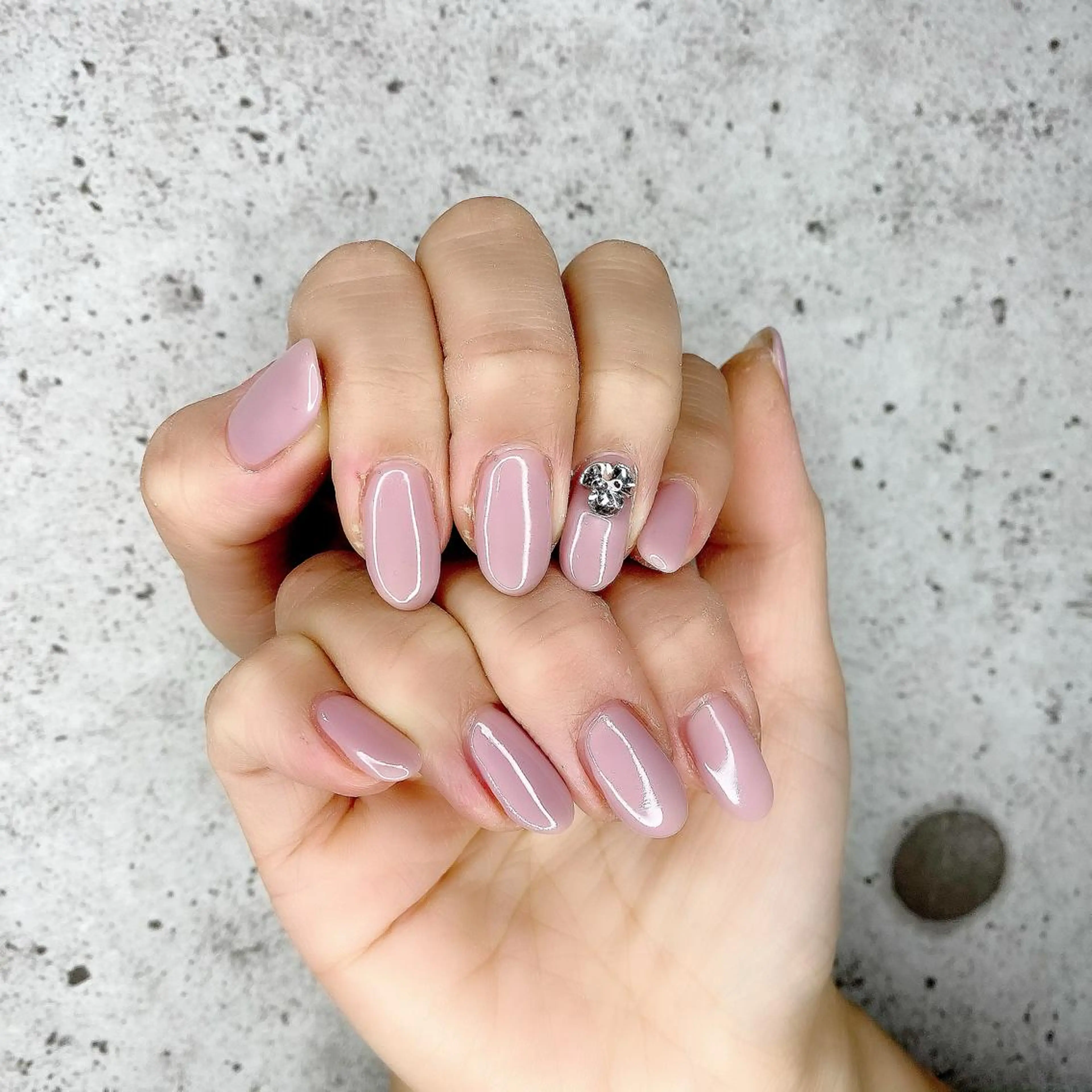 セミロング カラー パーマ ヘアアレンジ メンズ キッズ ネイル マツエク・マツパ Salon Ｋのネイルデザイン