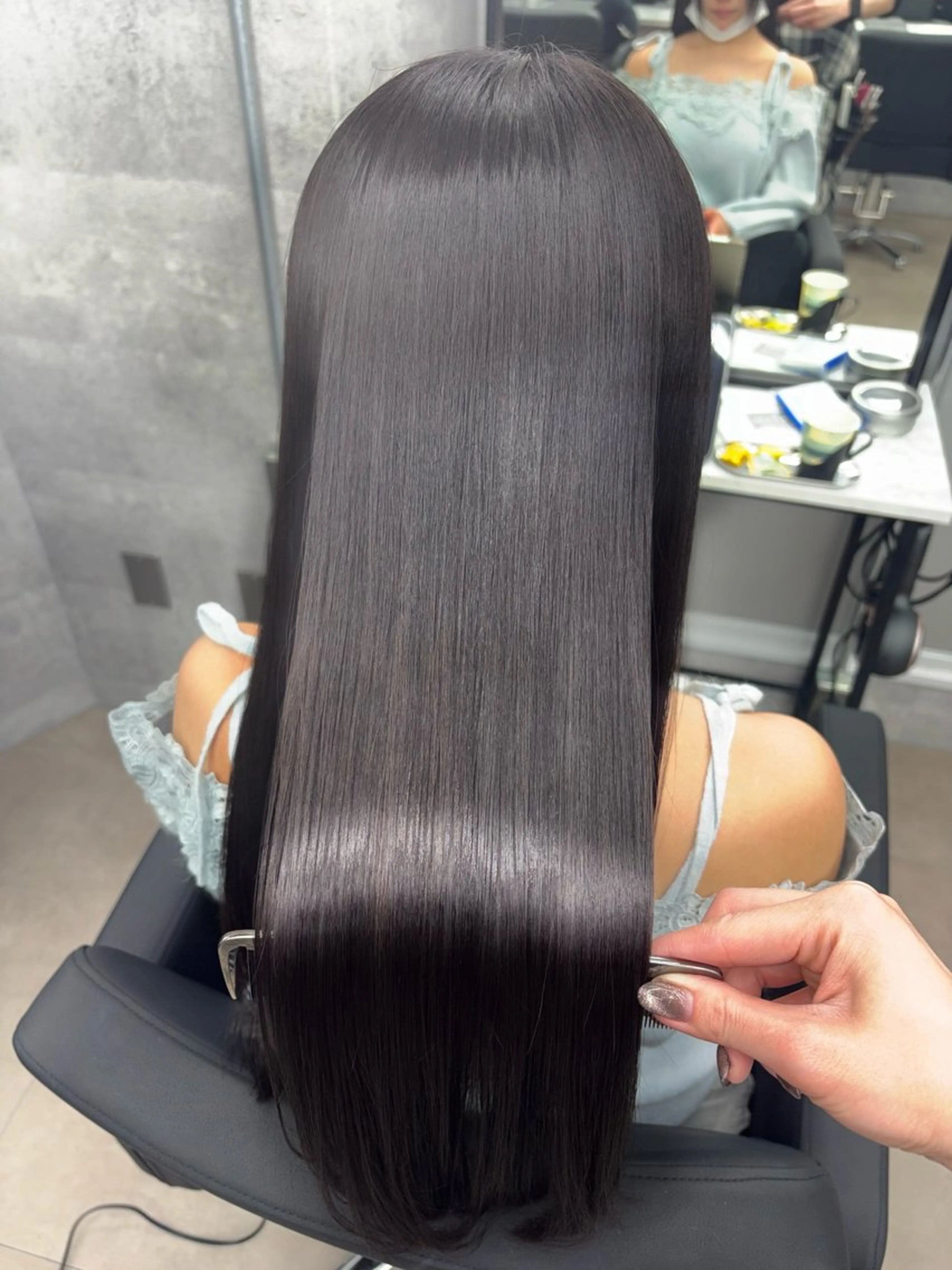 ロング カラー 髪質改善/レイヤー カット/店長/原島のヘアスタイル