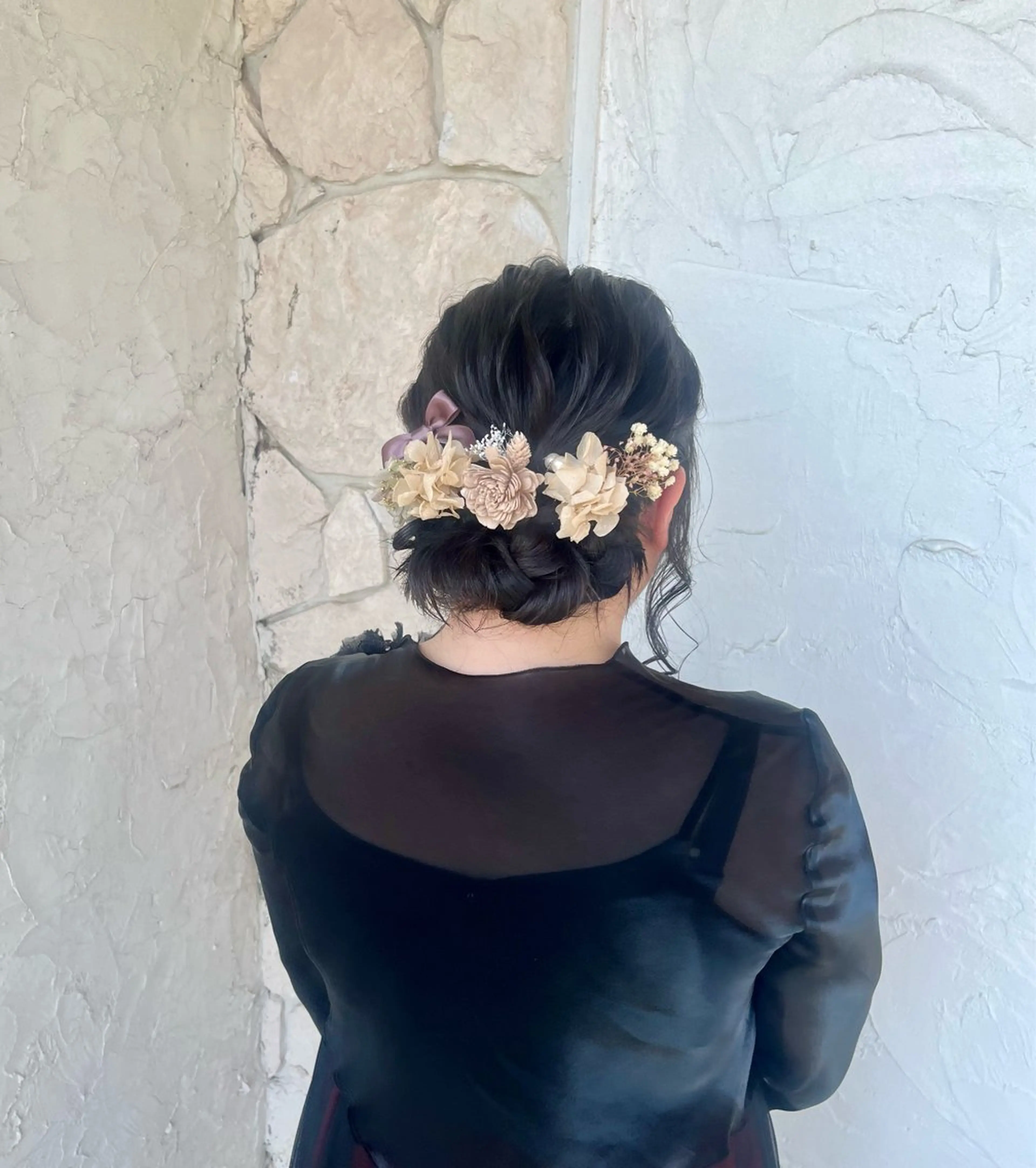 ミディアム ヘアセット 金沢市/美容師/ 岡島由希美のマツエク・マツパデザイン