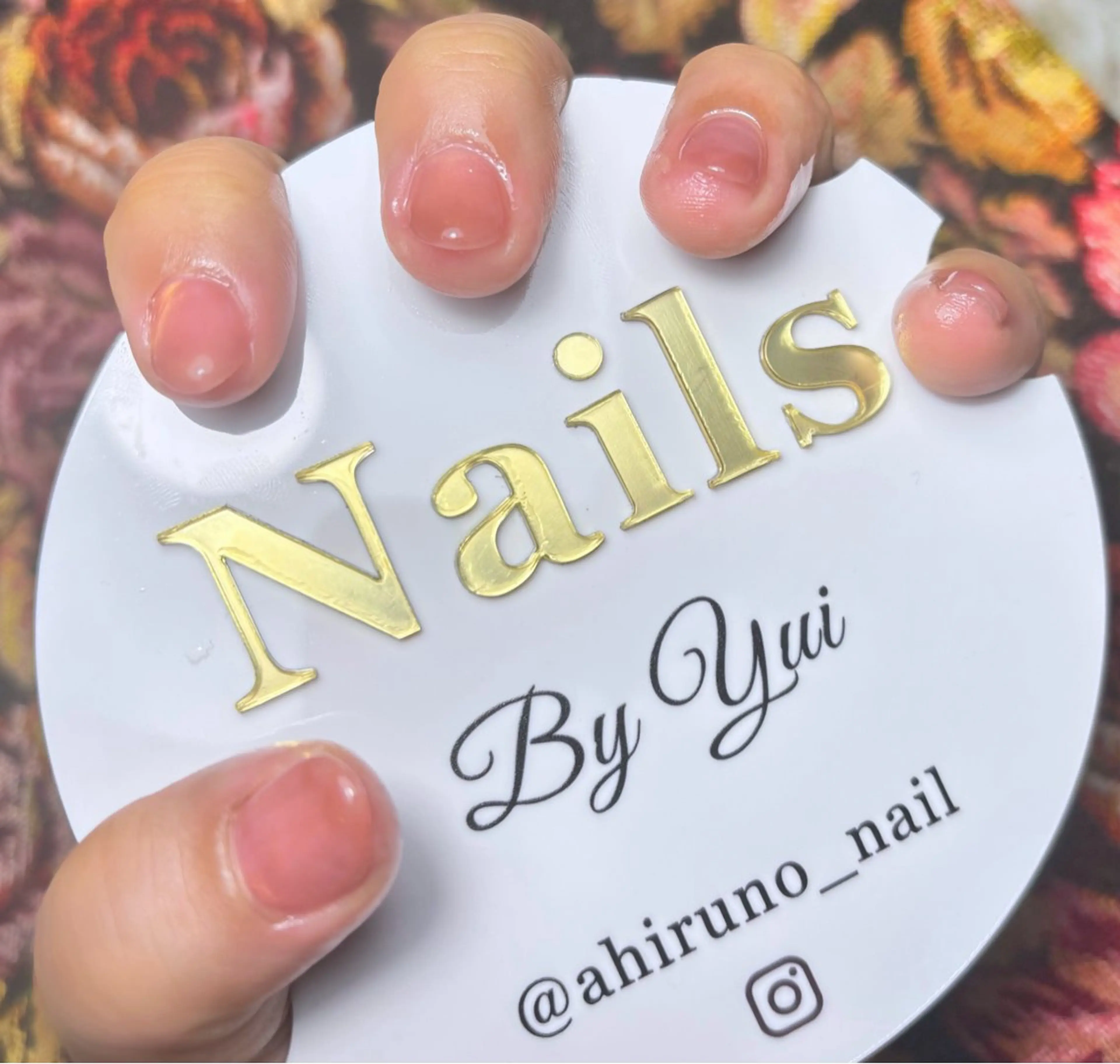 ネイル マグネットネイル ショートネイル 東京あきる野市ネイル ✿ ｙｕiのネイルデザイン