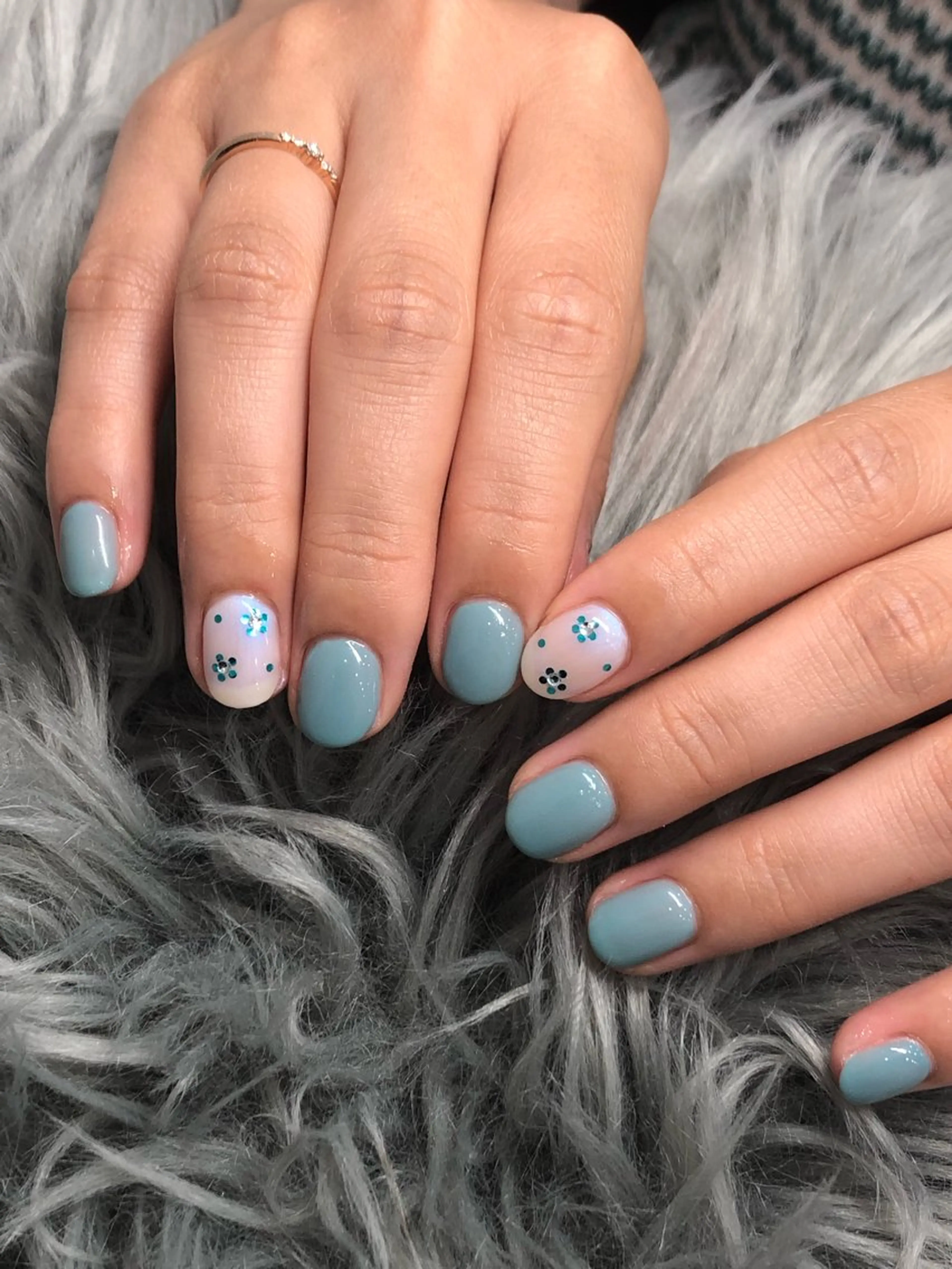 ネイル アートネイル 長さ出し ハンドネイル 。 YURiのネイルデザイン