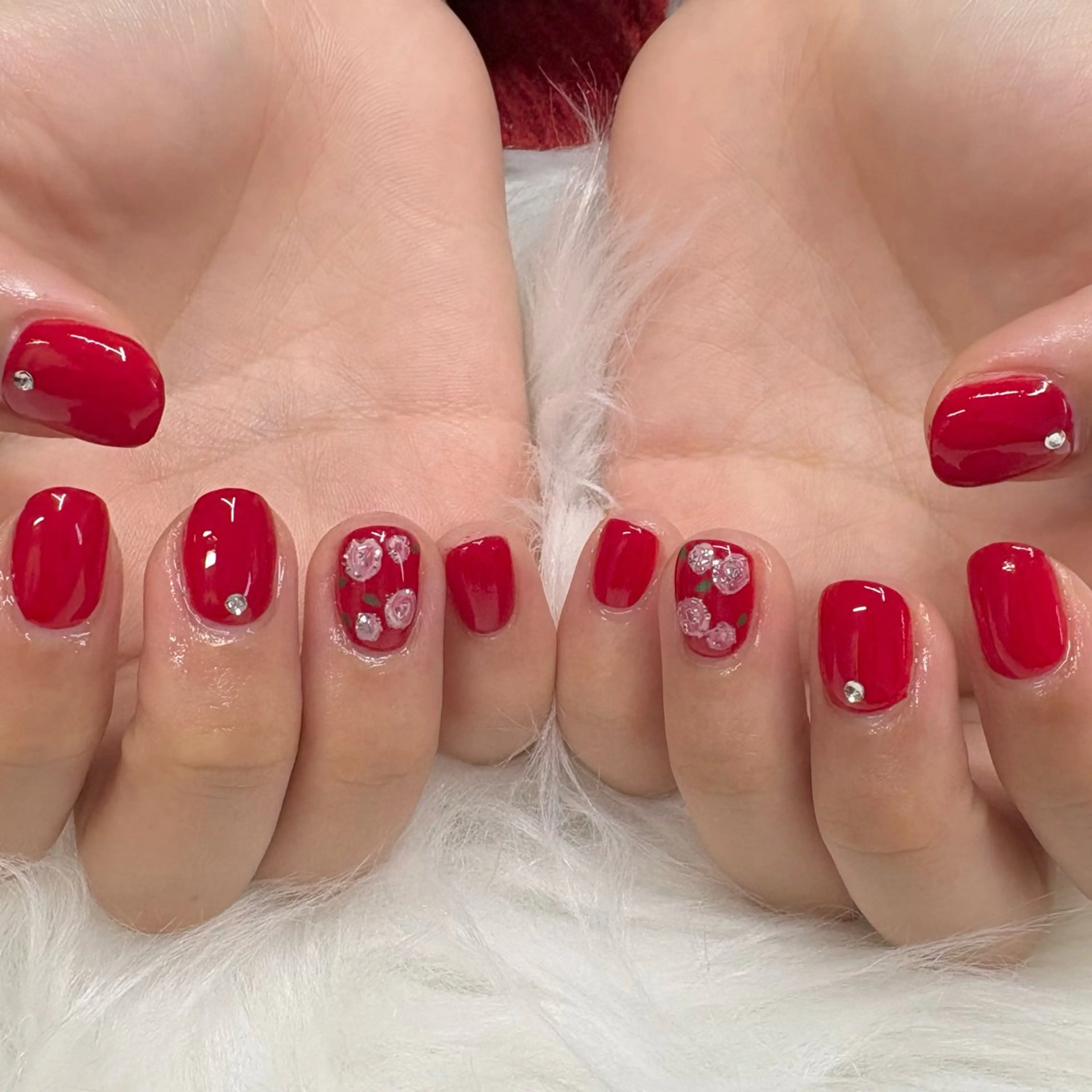 ネイル 卒業式 ワンカラーネイル SHILON karinのネイルデザイン