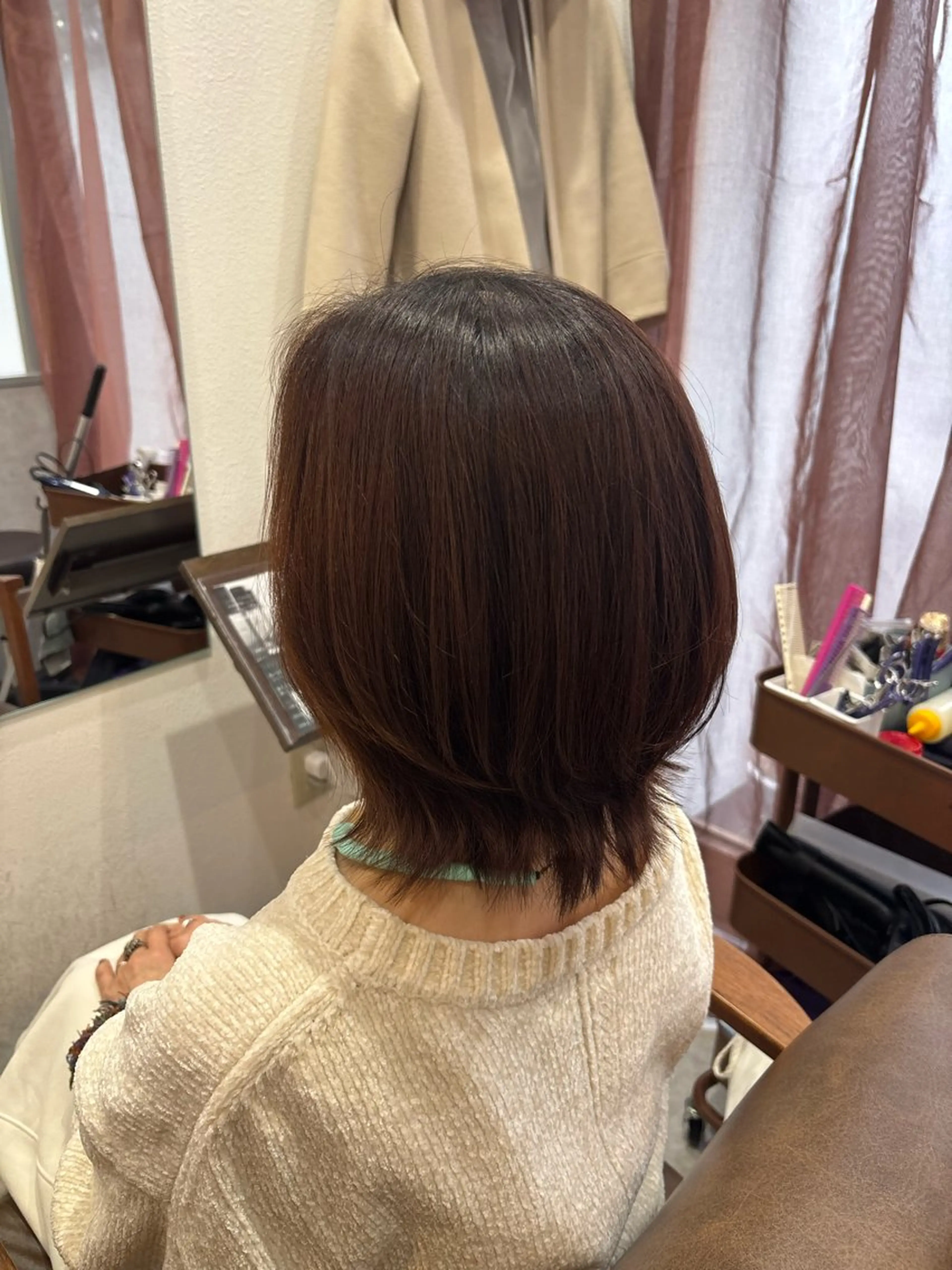 ショート カラー カット ヘアカラー トリートメント 🫧MITO カイレアサロン🫧のヘアスタイル