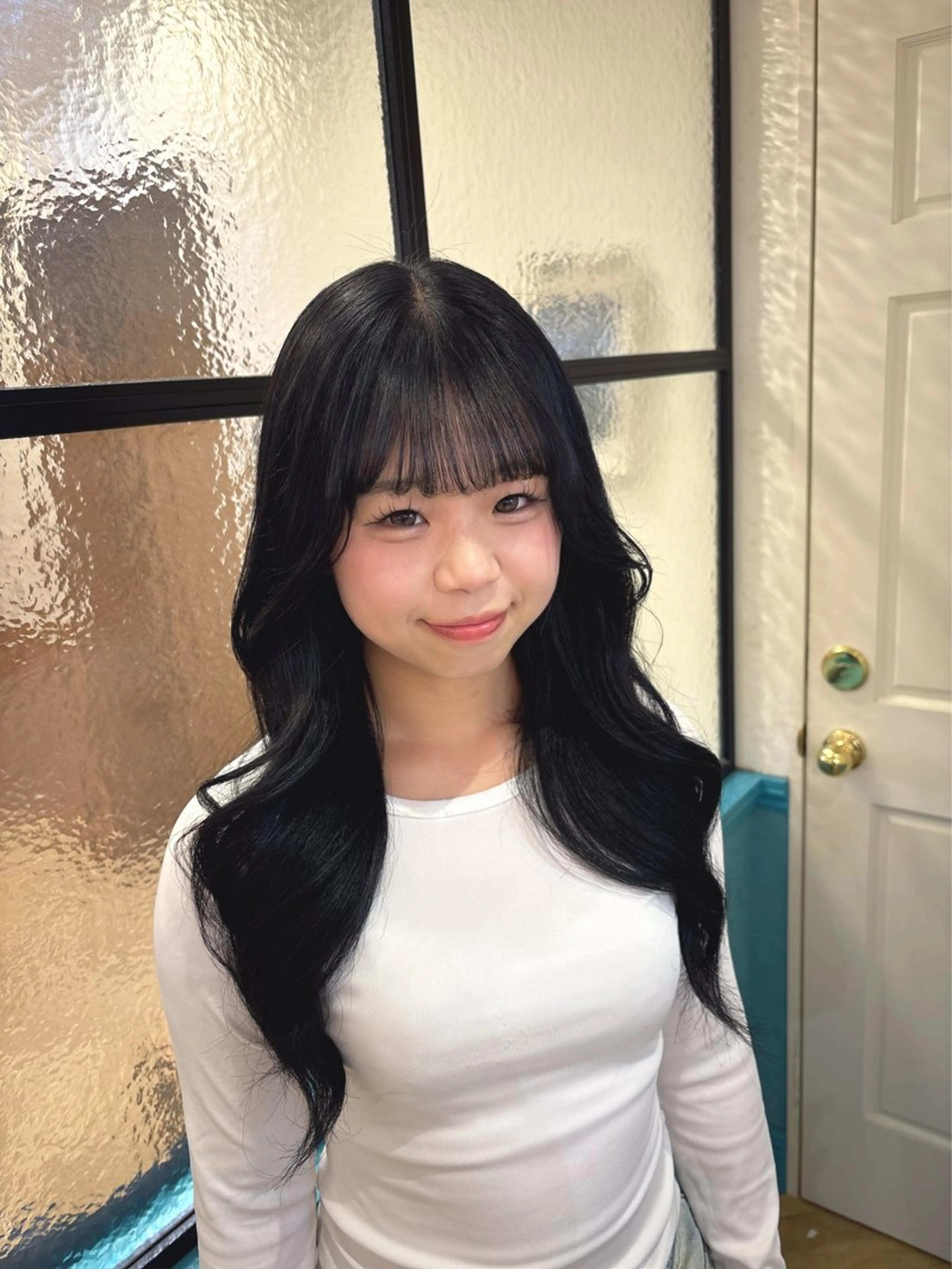 ロング 顔周りレイヤーカット /髪質改善/ゆう🤍のヘアスタイル