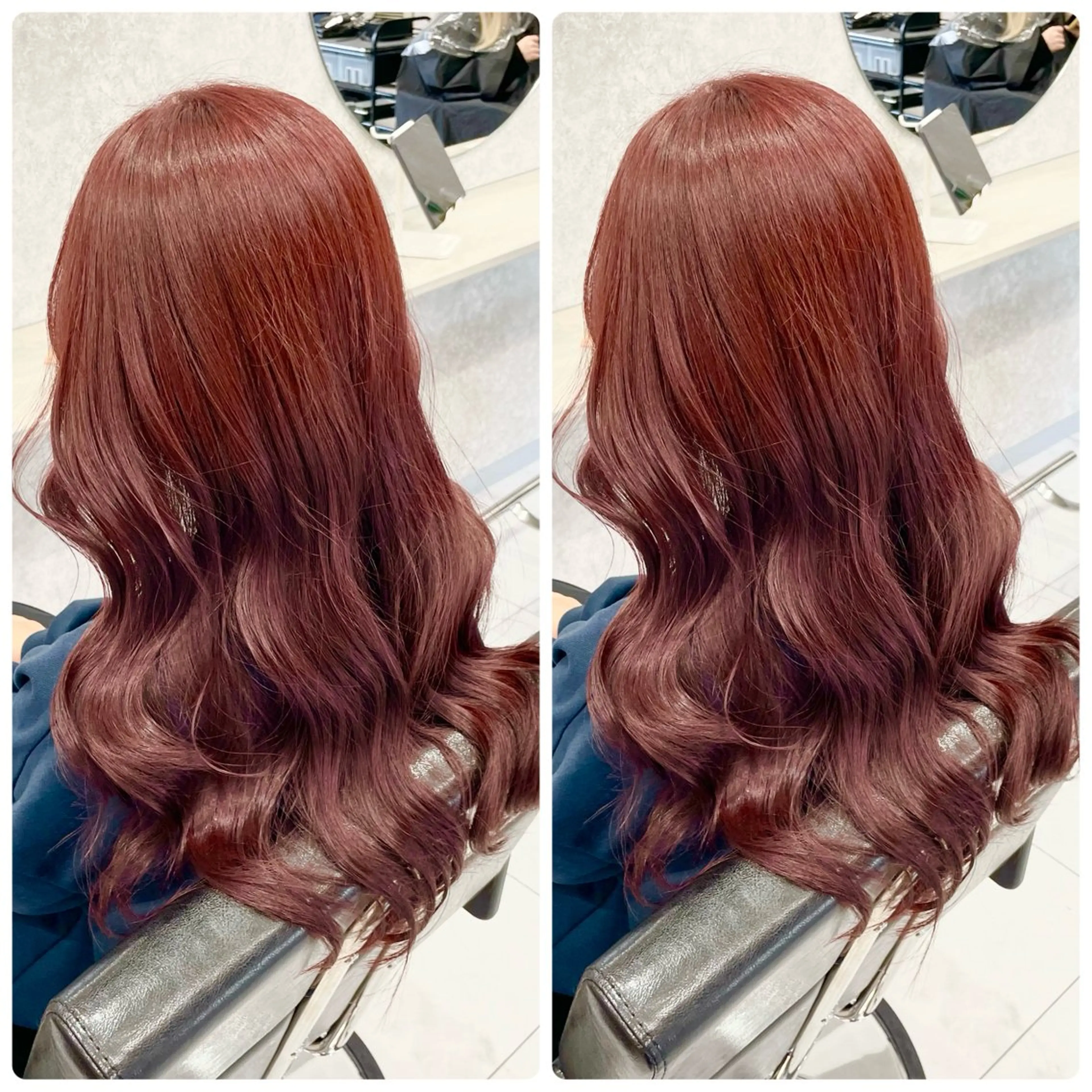 セミロング 🦋ハイトーン🦋 石山 希理🦋のヘアスタイル