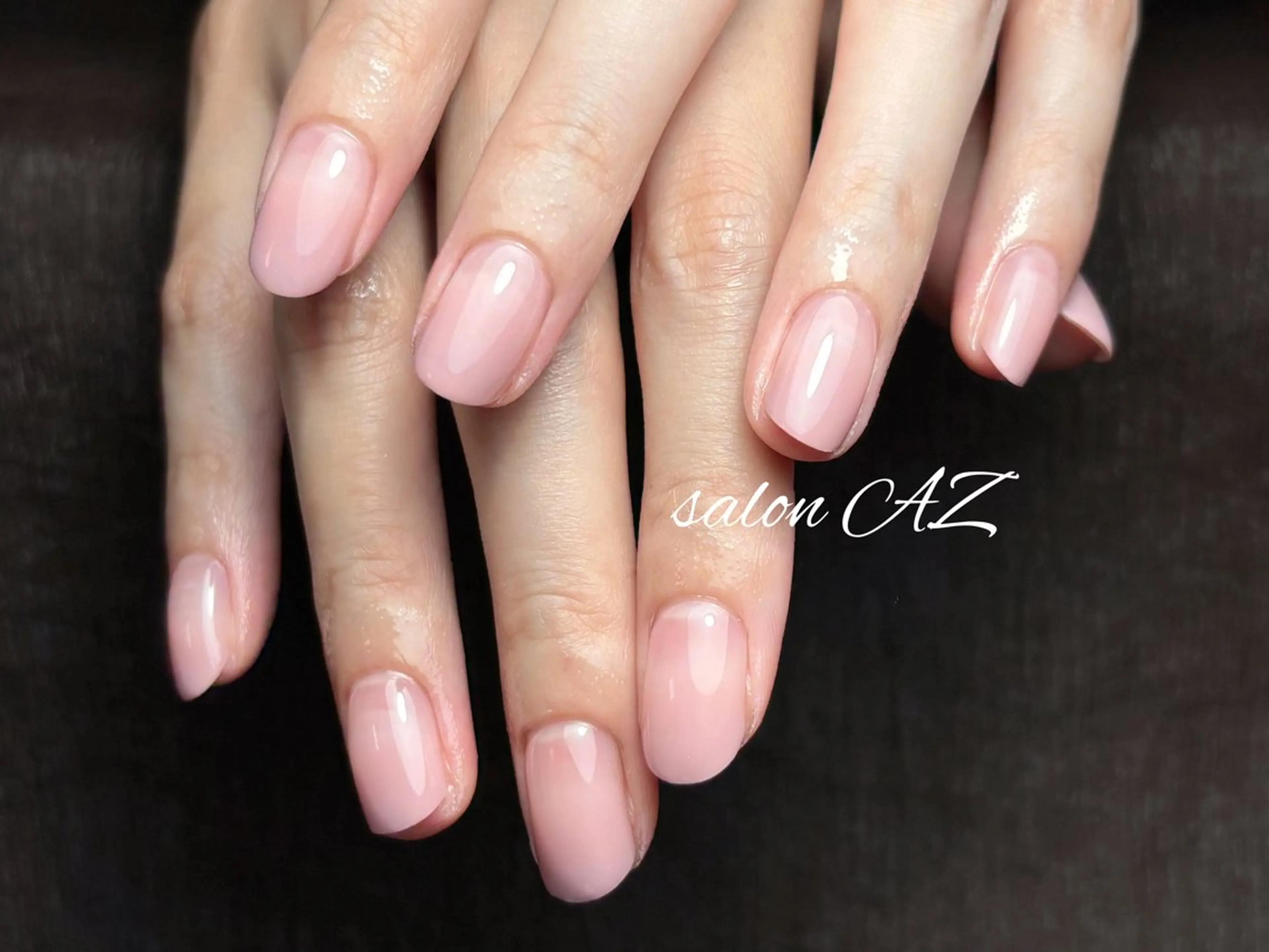 ネイル アートネイル 長さ出し フットネイル フレンチネイル ジェルネイル salon AZのネイルデザイン