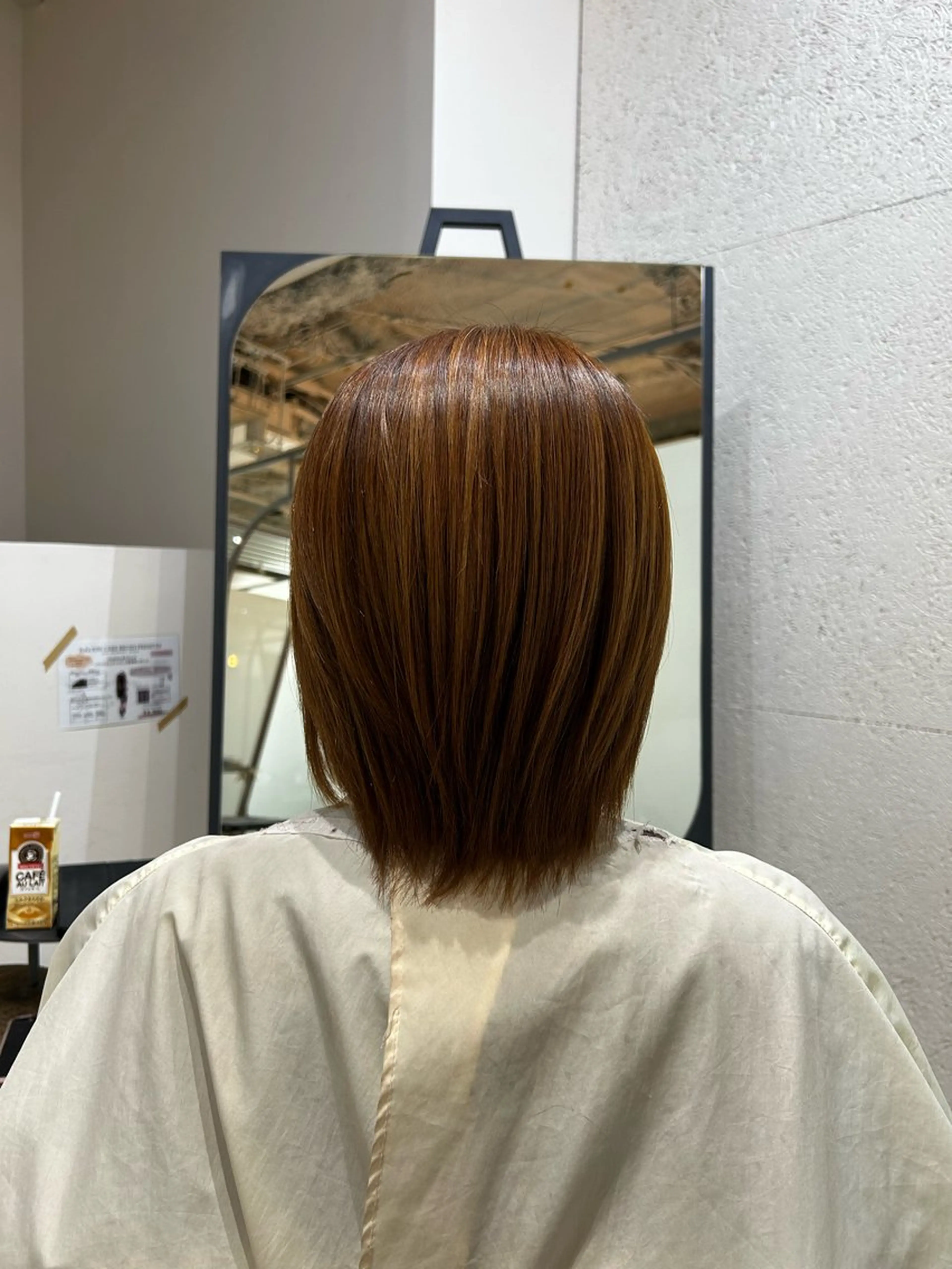 ミディアム 髪質改善 縮毛矯正 SHINDO MIYUのヘアスタイル